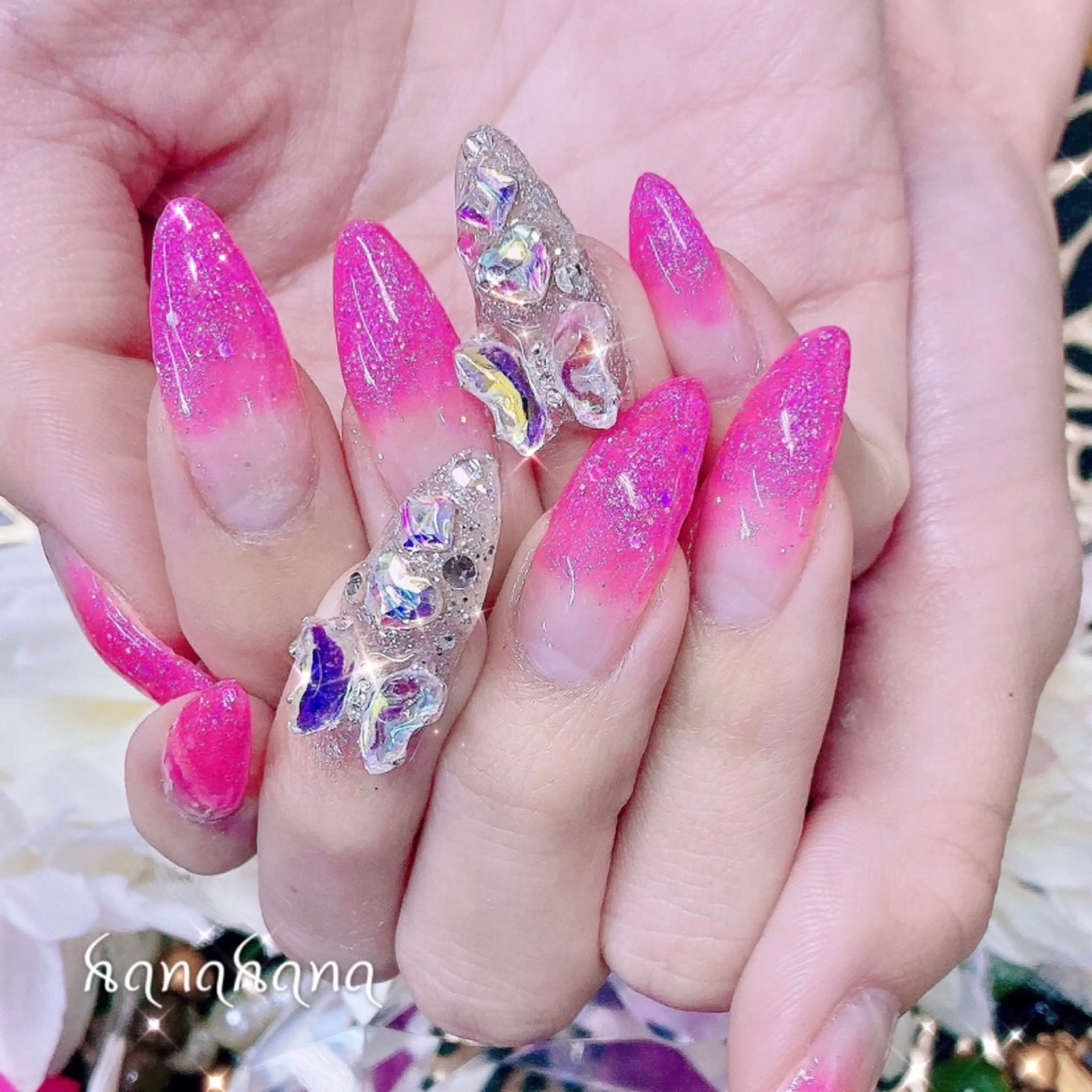 ネイル ジェルネイル HANAHANAのネイルデザイン