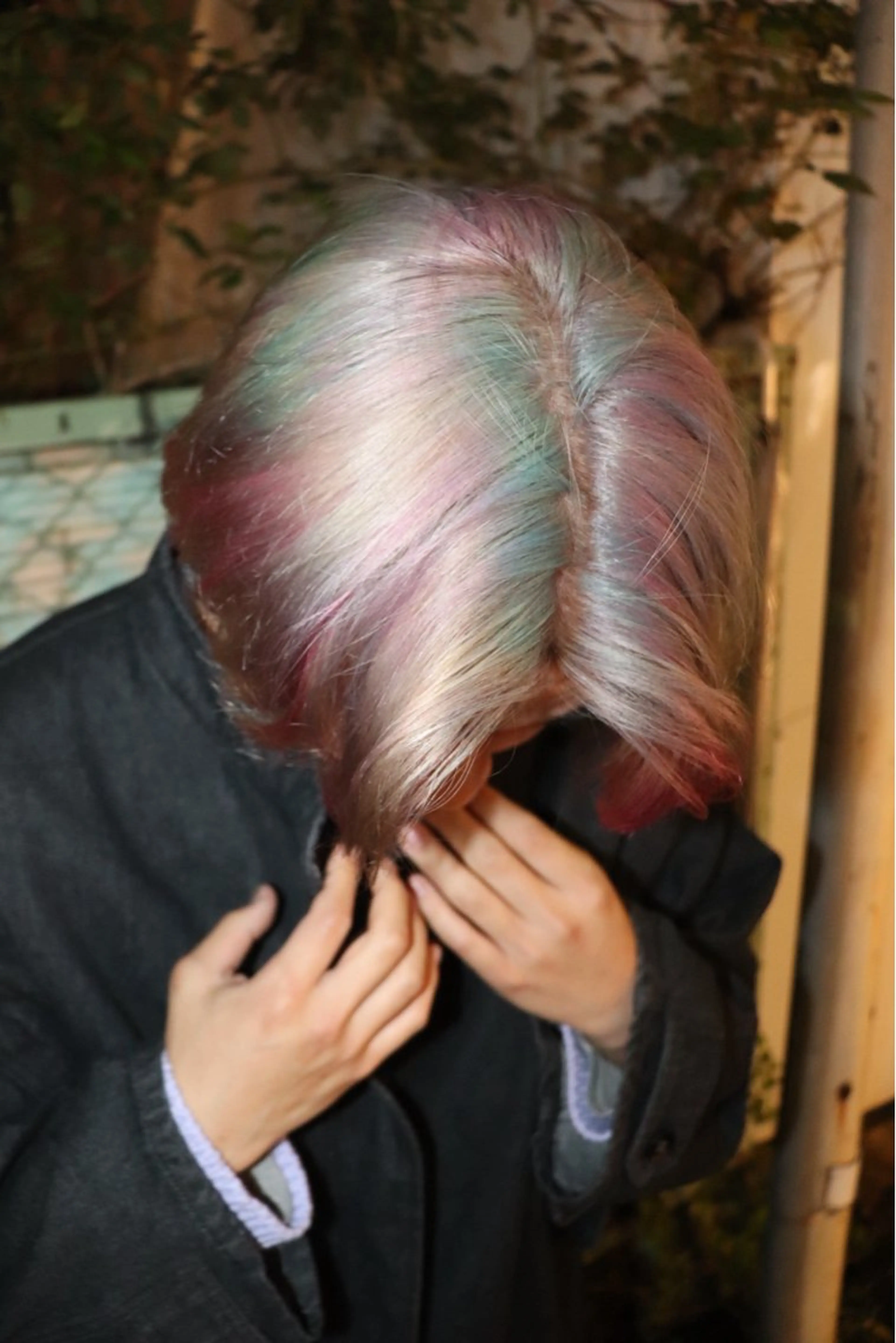 ショート カラー メンズ @kyoniyy KYONIのヘアスタイル