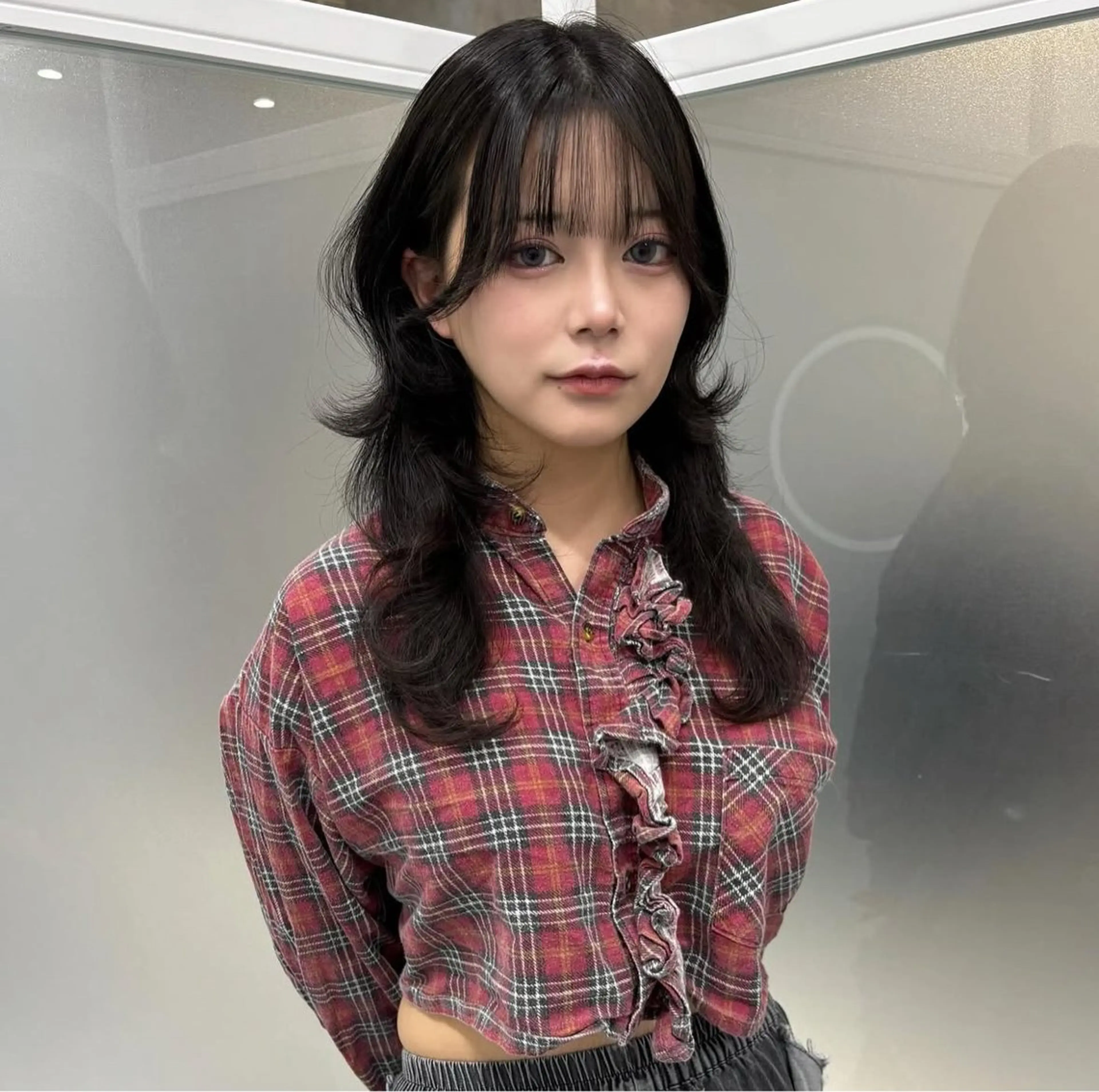 前髪カットのみの写真