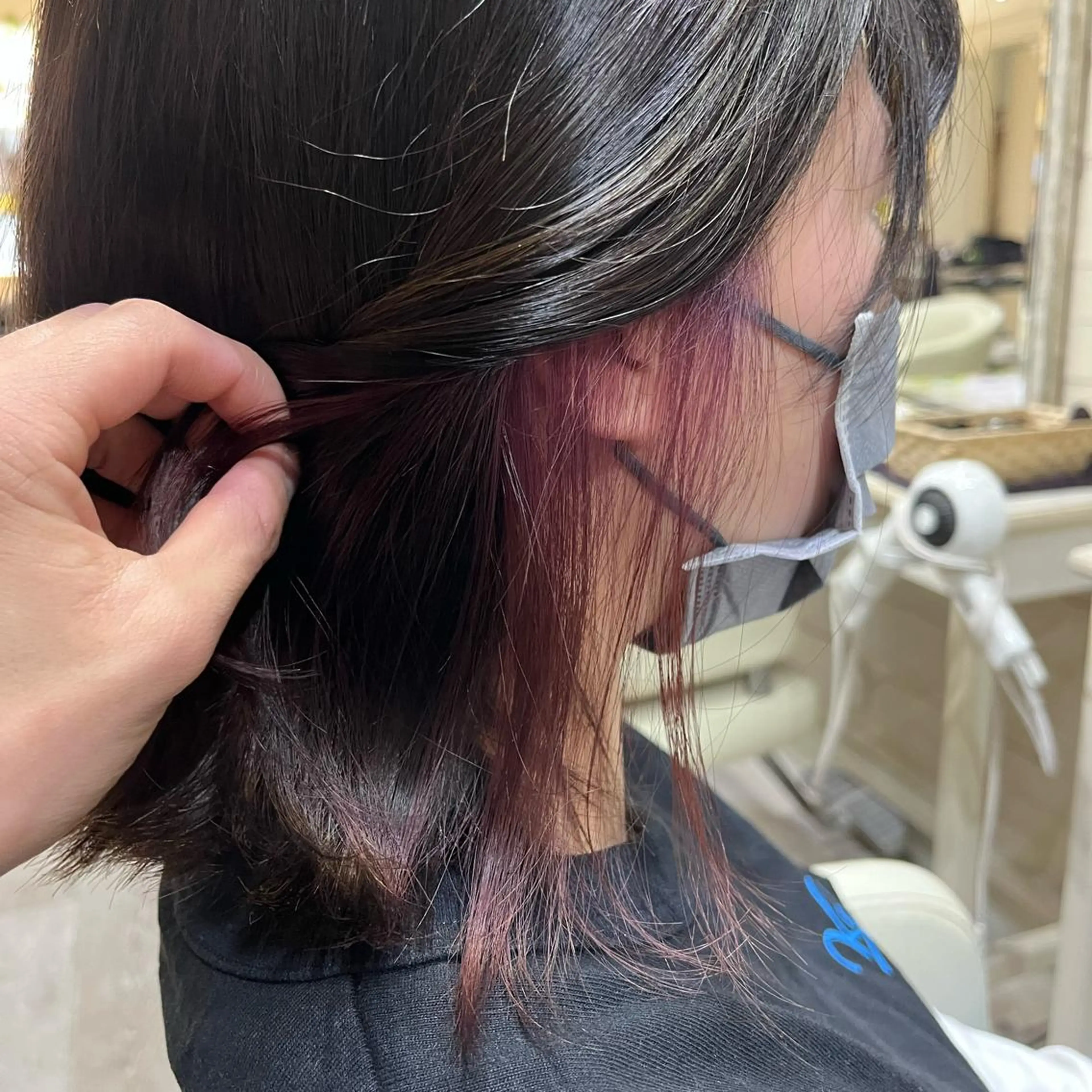 ショート カラー ピンクカラー カラー特化美容師 なかもと たつひろのヘアスタイル