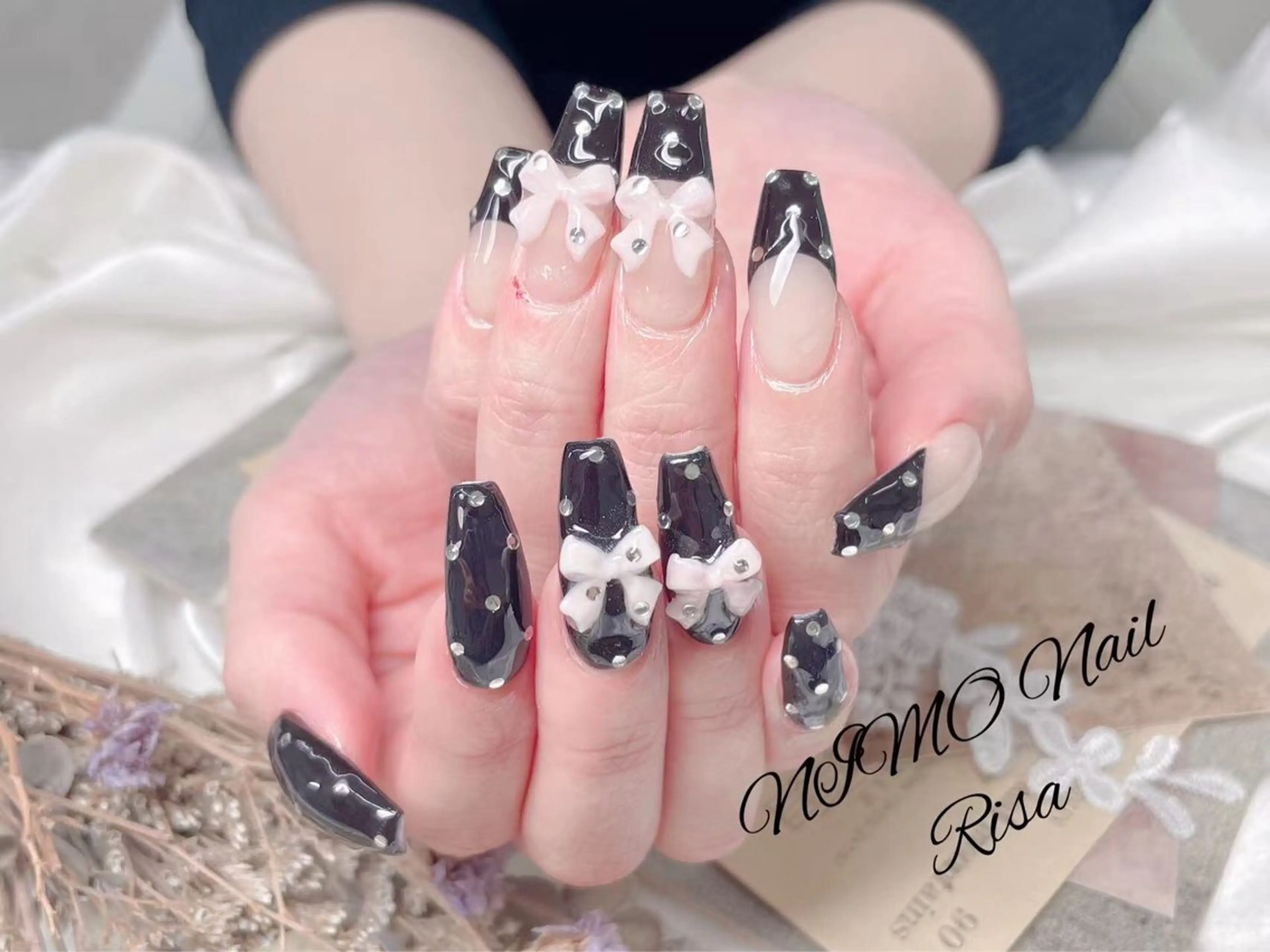 ネイル クリアネイル 長さ出し フットネイル フレンチネイル ジェルネイル ハンドネイル RI SA☀️ リサのネイルデザイン