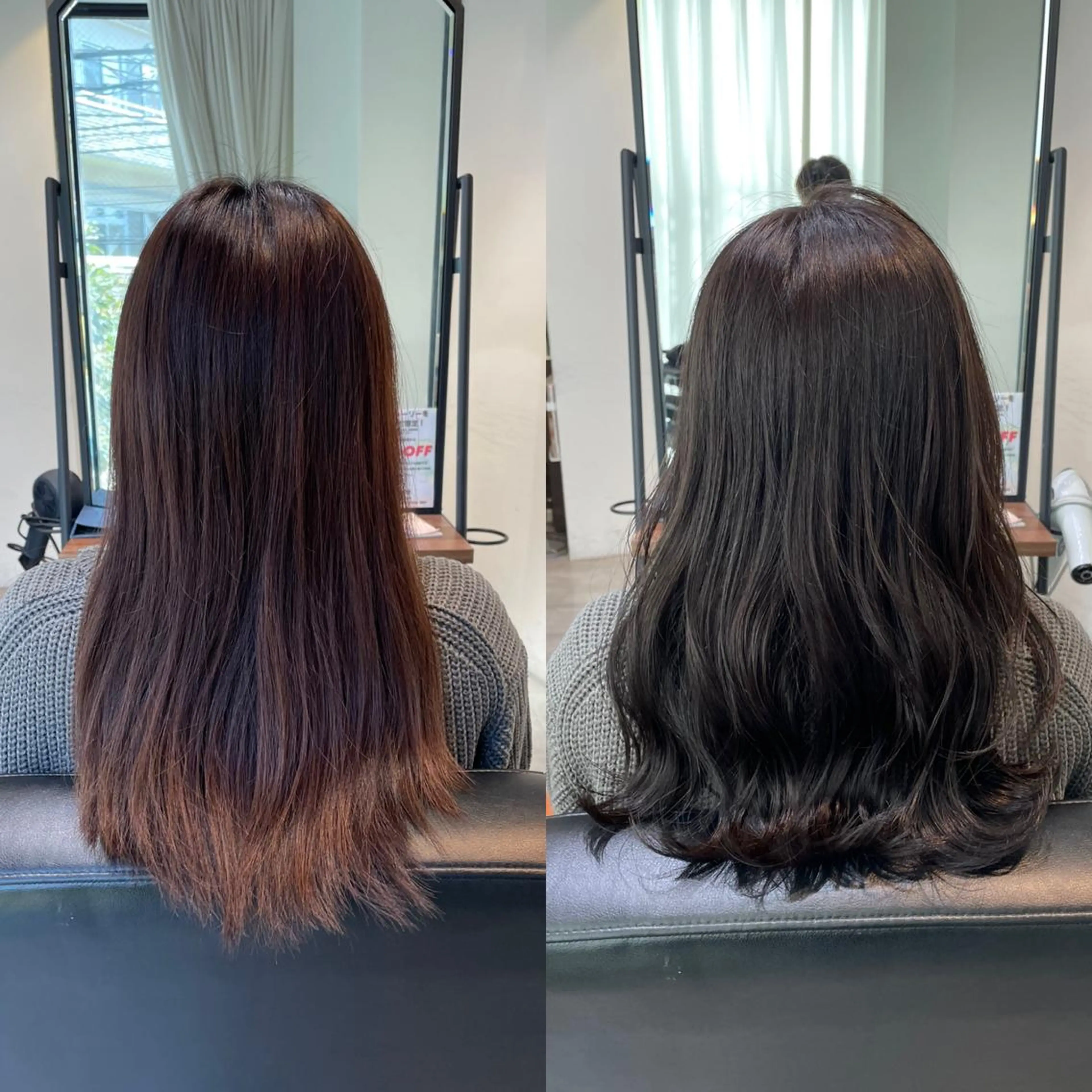 セミロング カラー FORTE表参道所属・🥀武藤 后花🥀のヘアスタイル