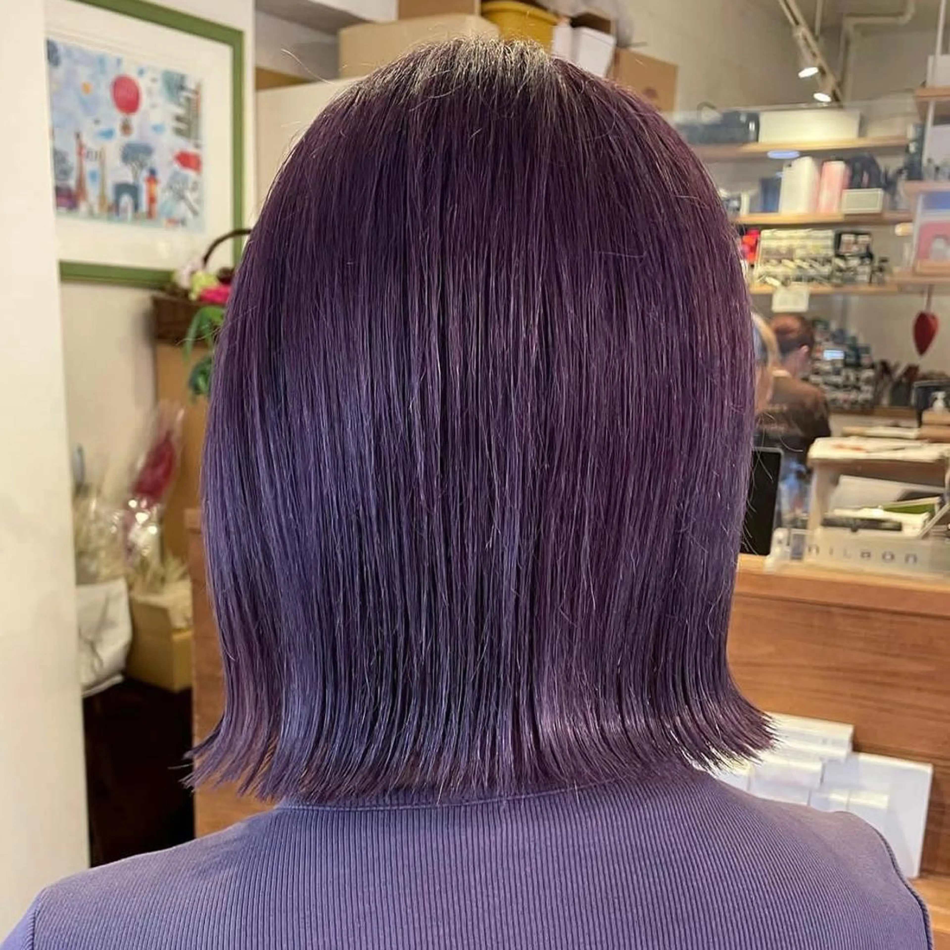 ショート カラー ヘアアレンジ 切りっぱなしボブ ブリーチ ケアブリーチ ダブルカラー イルミナカラー 𝙎𝙚𝙞𝙧𝙖 ☆カット/パーマのヘアスタイル