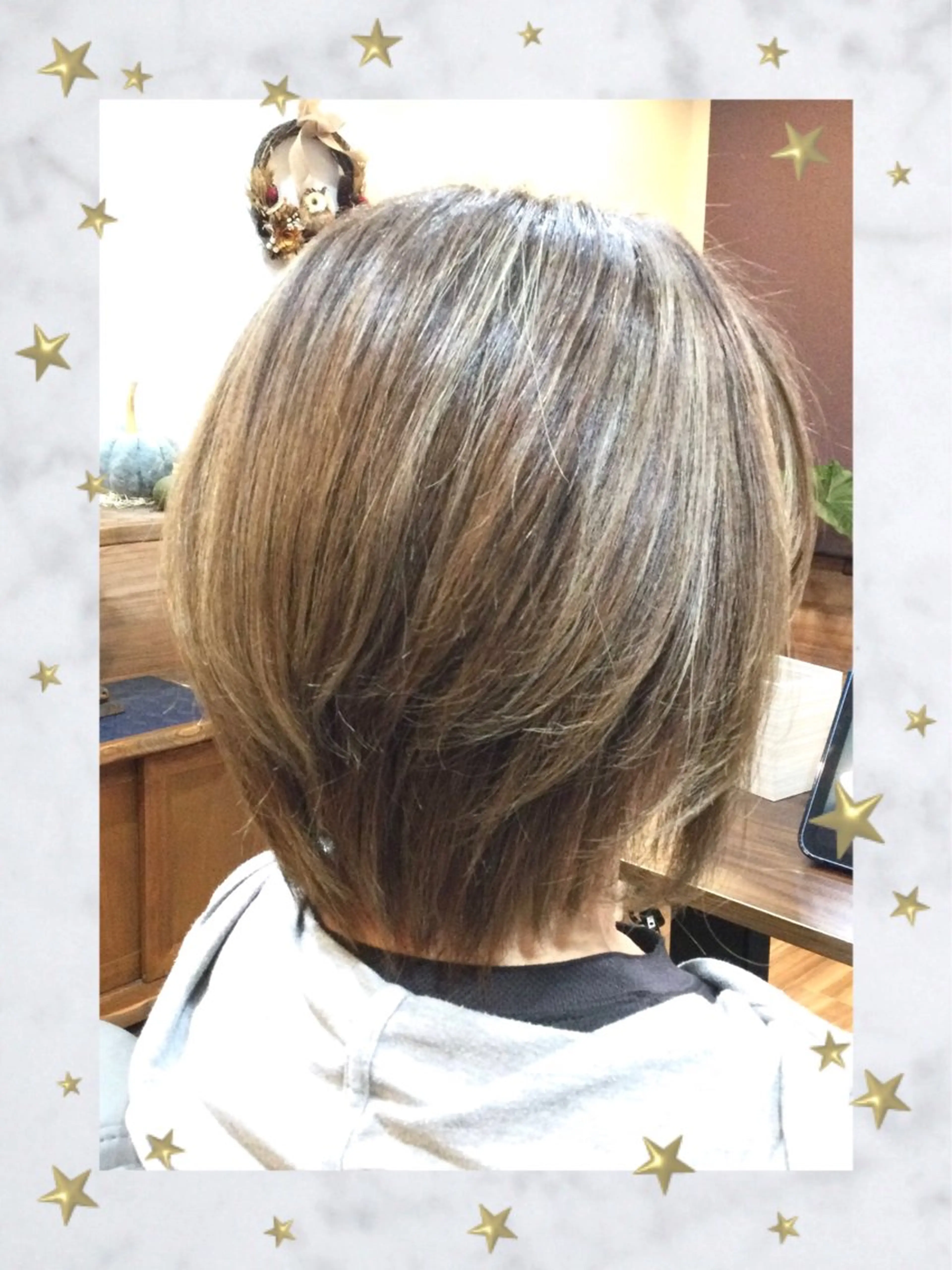 ショート カラー 丸みショート ショートヘア カット ヘアカラー トリートメント ヘッドスパ Annon プライベートサロンのヘアスタイル