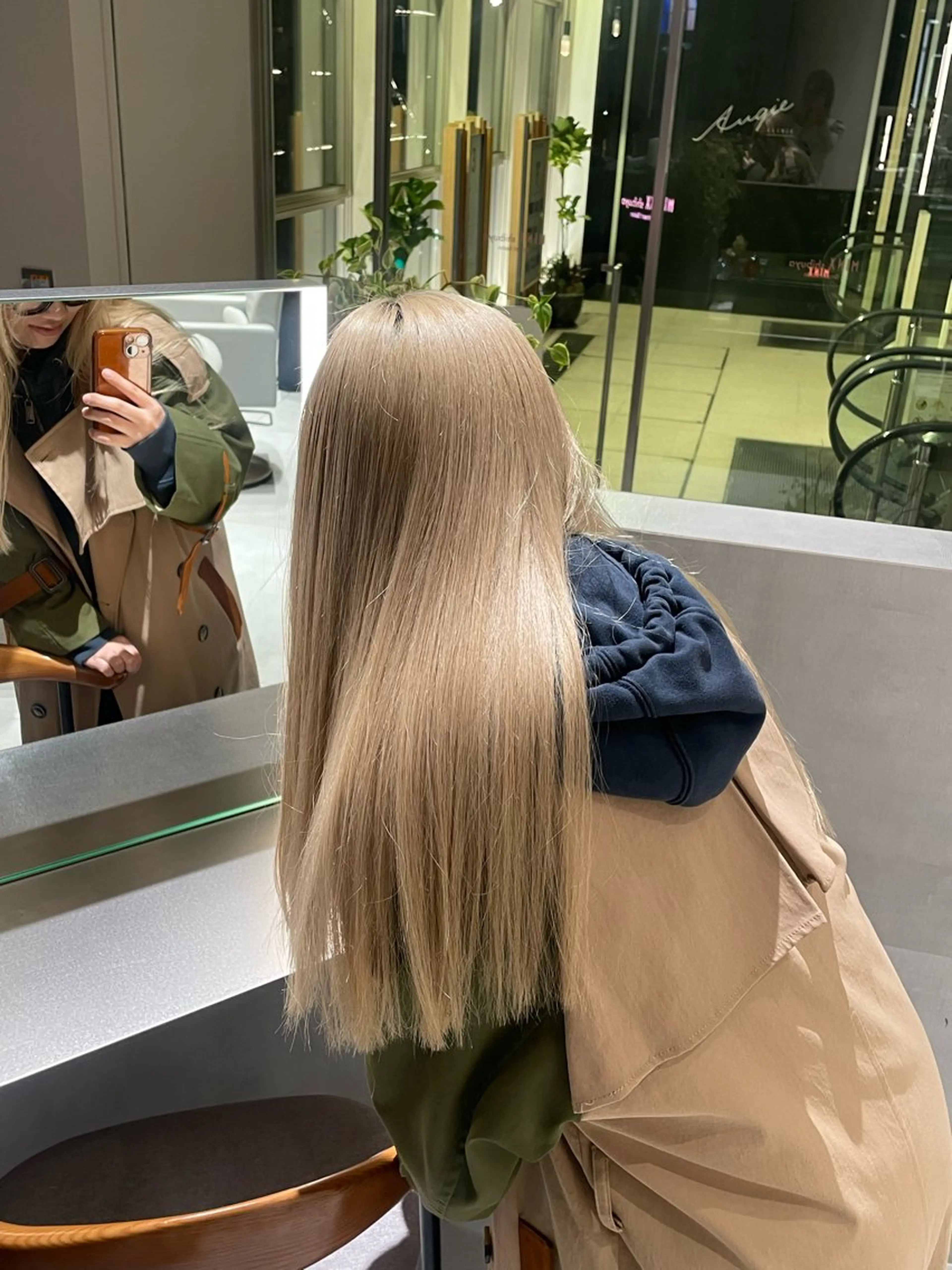 ロング カラー カット カラー募集ちぇる🥣のヘアスタイル