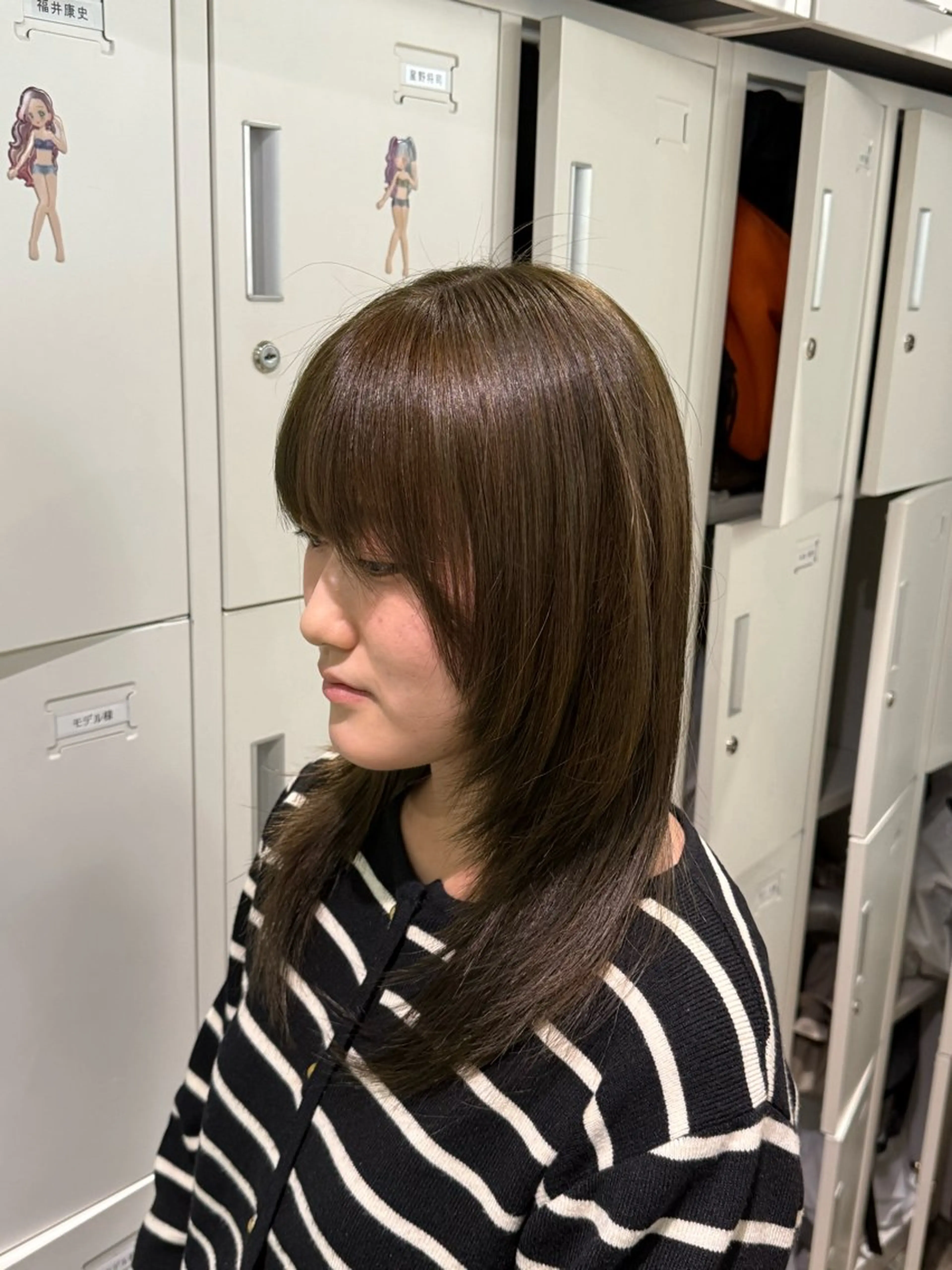 ミディアム 直前予約大歓迎‼️/ 松野和志のヘアスタイル