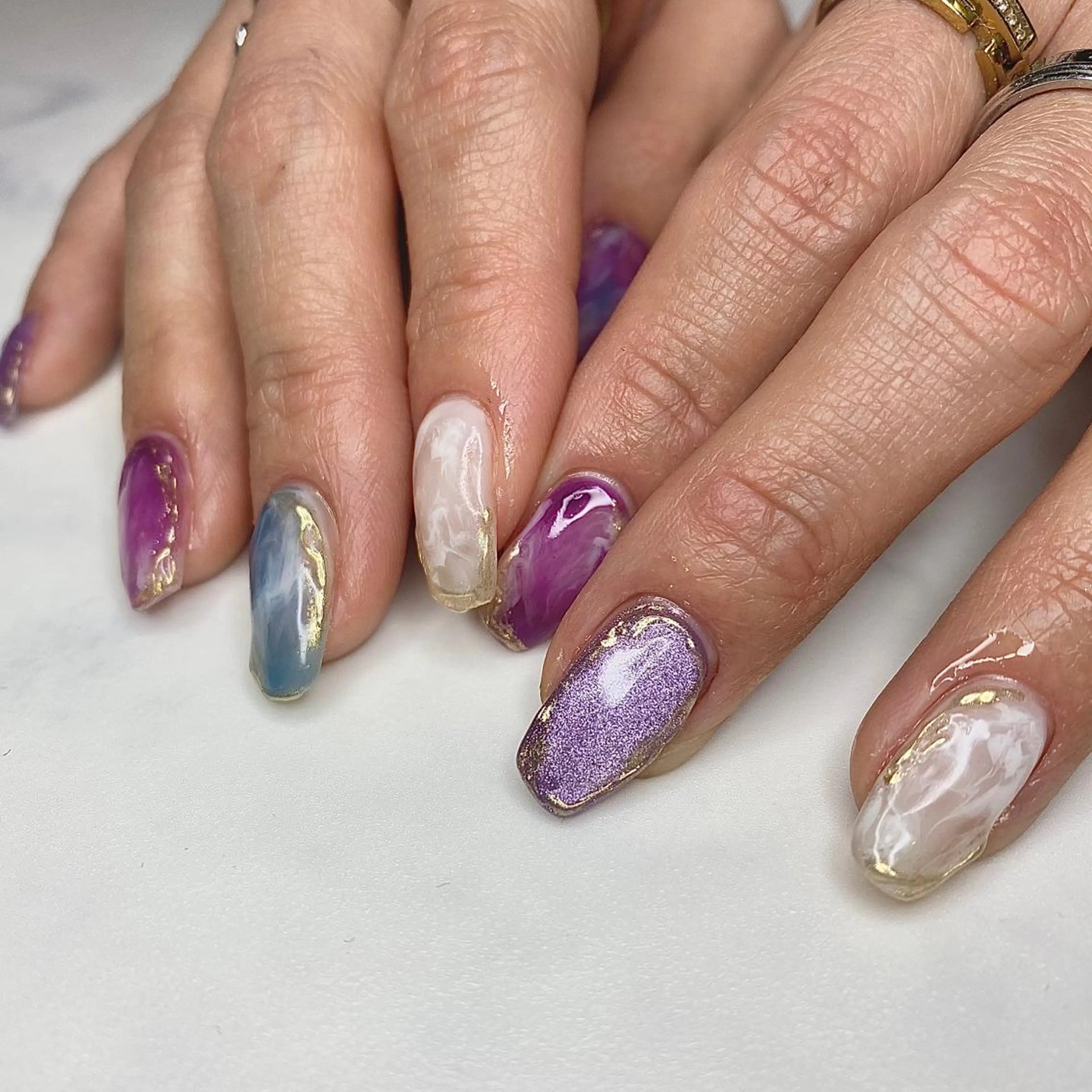 ネイル ニュアンスネイル C. 👑itoのマツエク・マツパデザイン