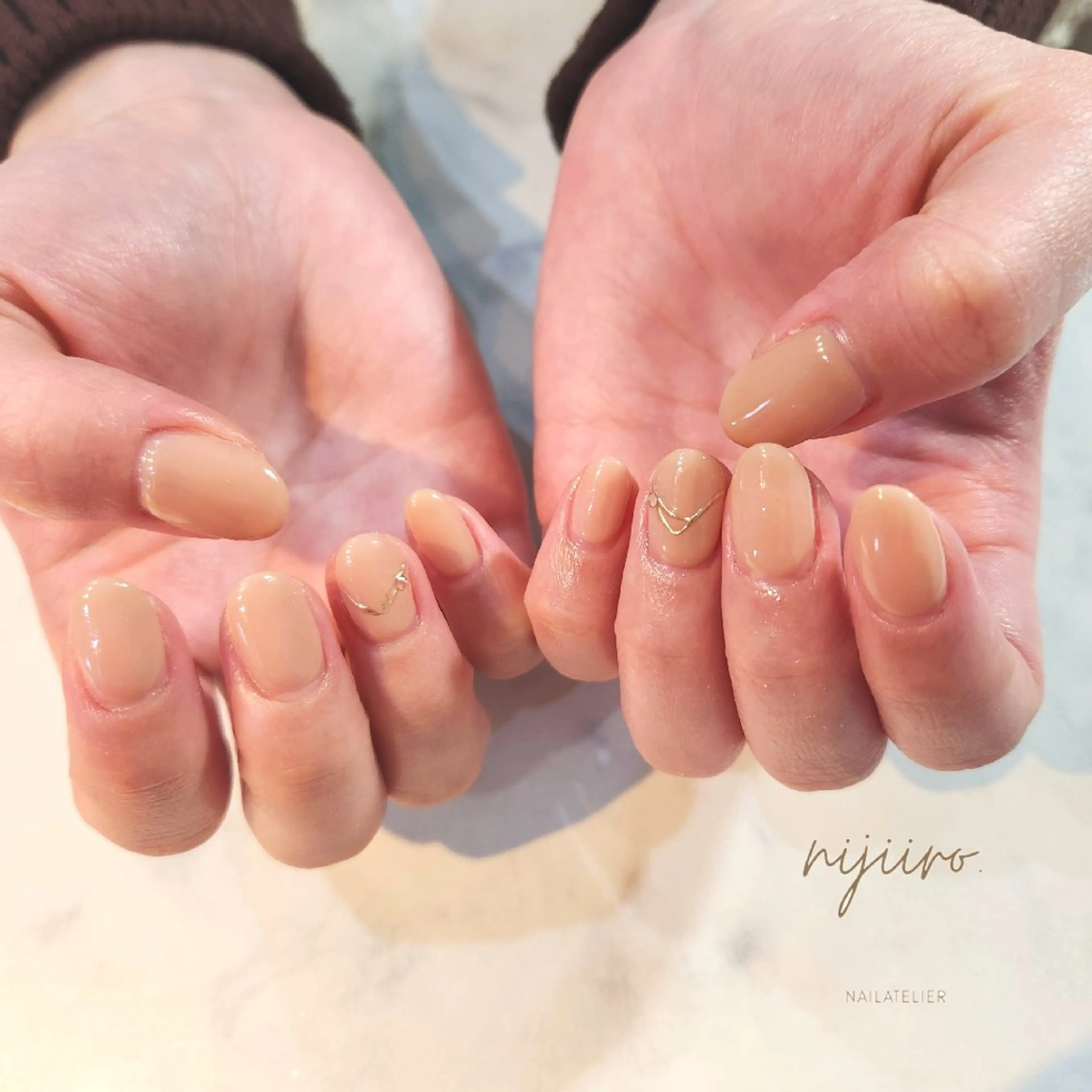 【オフあり】ジェルネイル☆シンプルネイルコースの写真