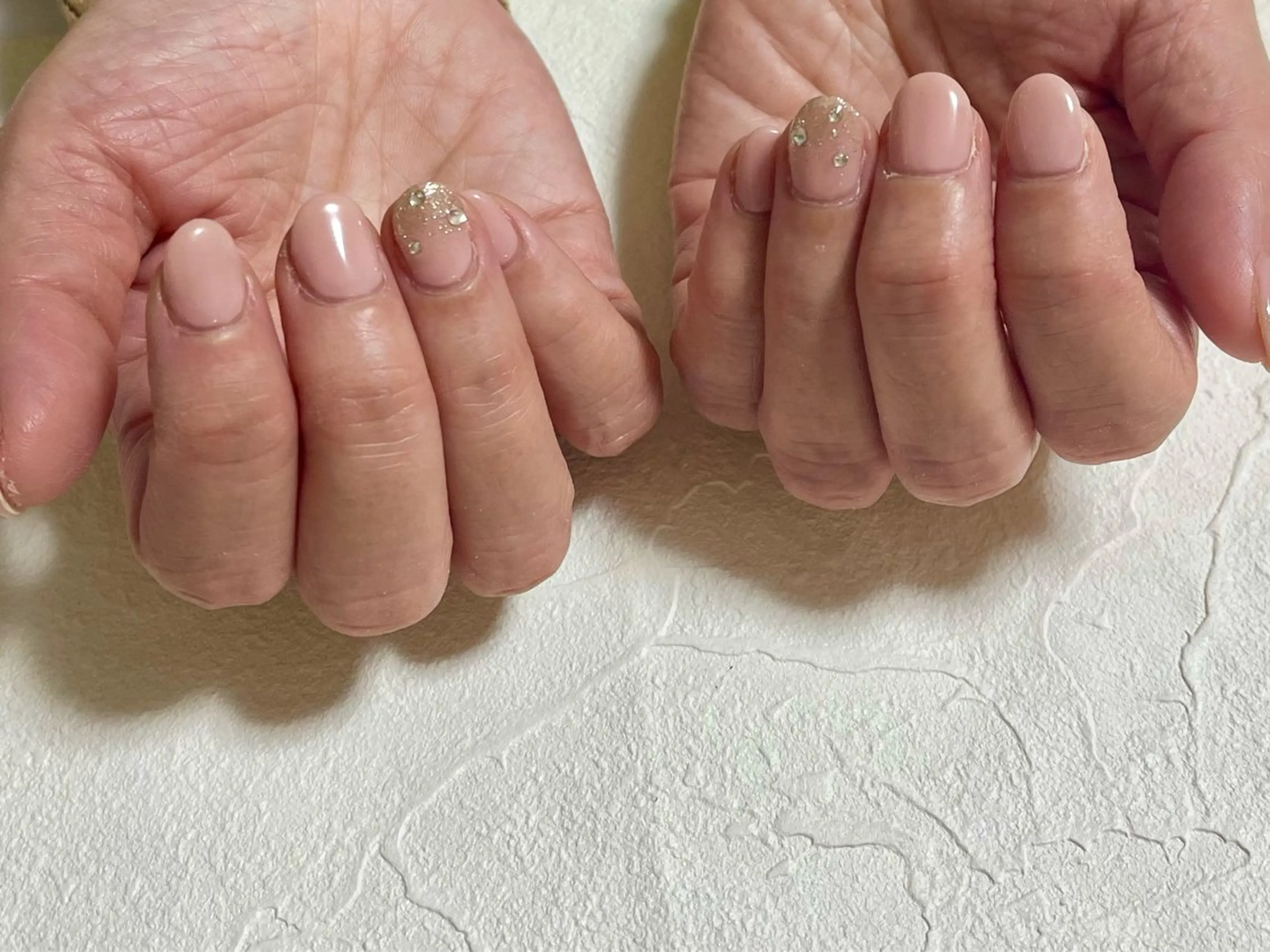 ネイル シンプルネイル ハンドネイル kiki nail たまプラーザのネイルデザイン