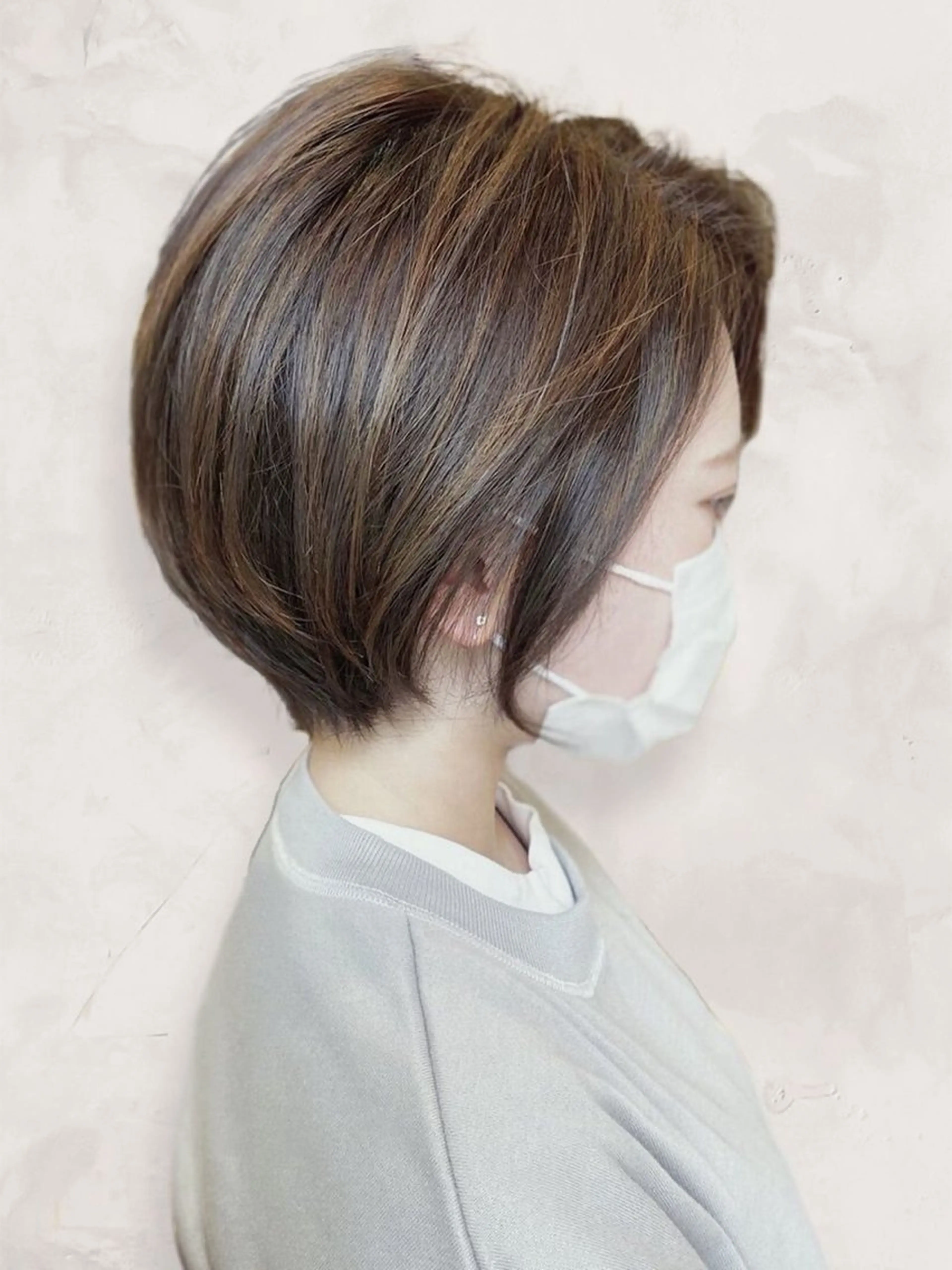 ショート 有村 涼のヘアスタイル