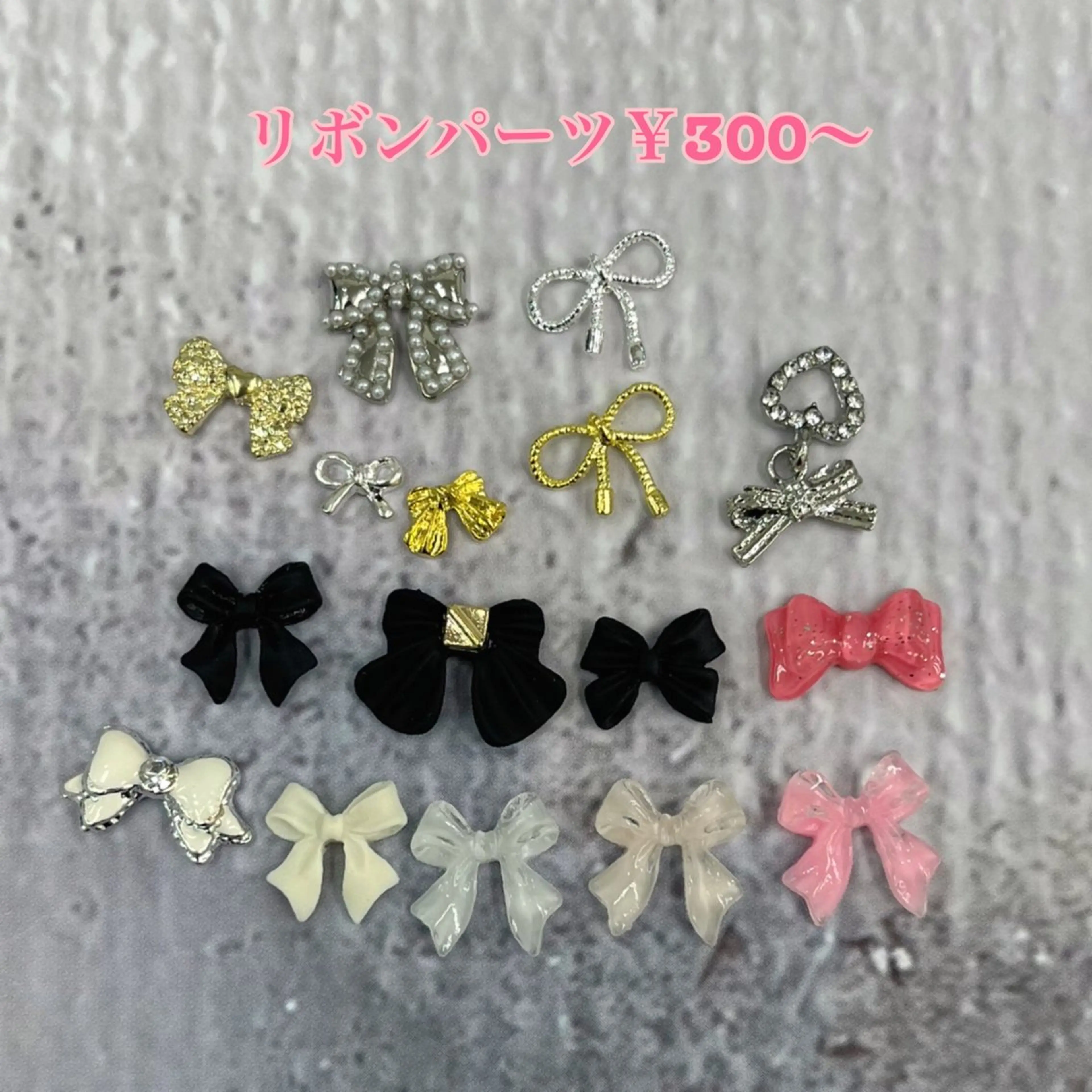 ネイル リボン ブルーデイジー栄本店所属・BlueDaisy 栄本店のネイルデザイン