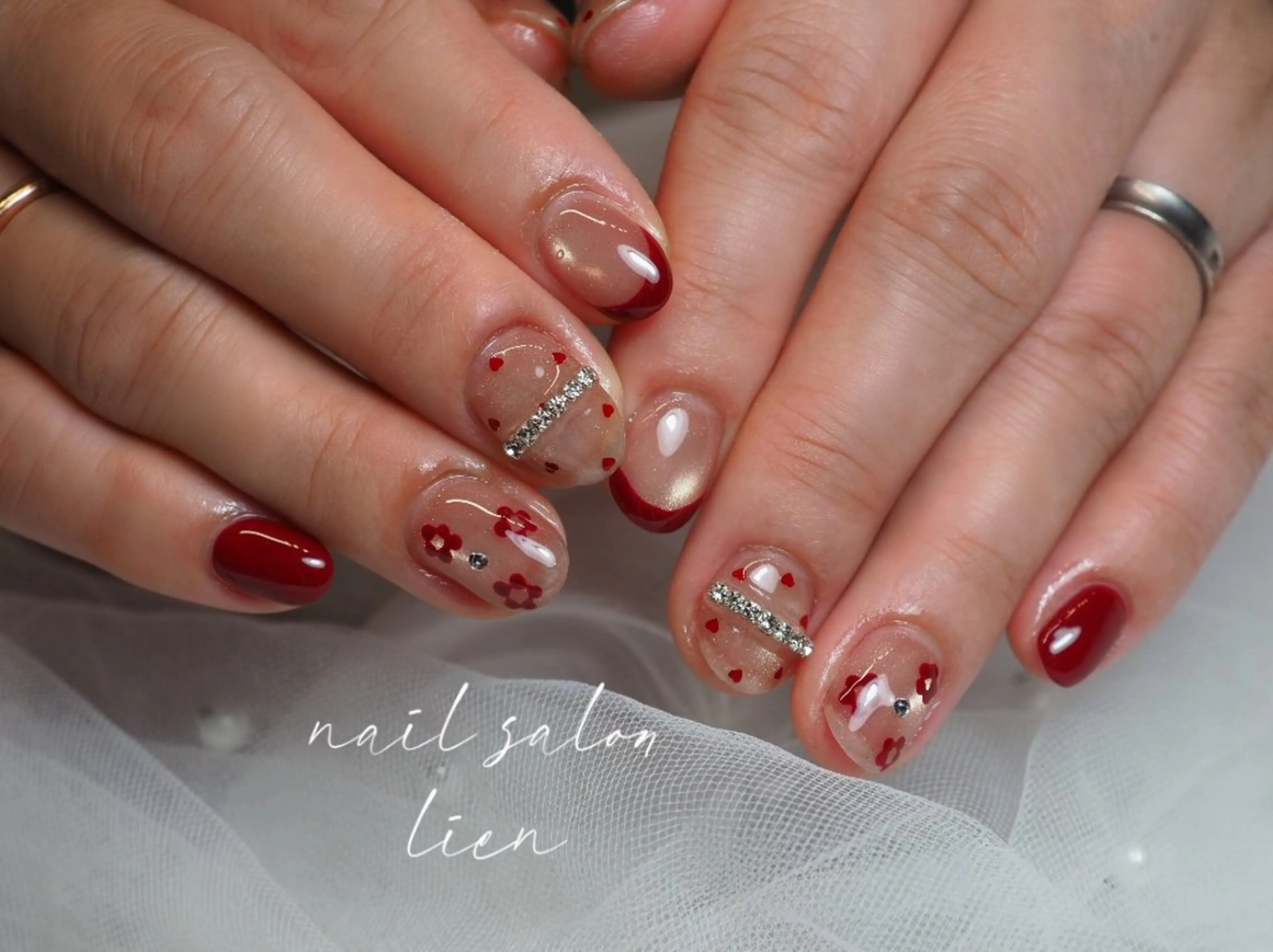 ネイル ハンドネイル プライベートサロン lienのネイルデザイン