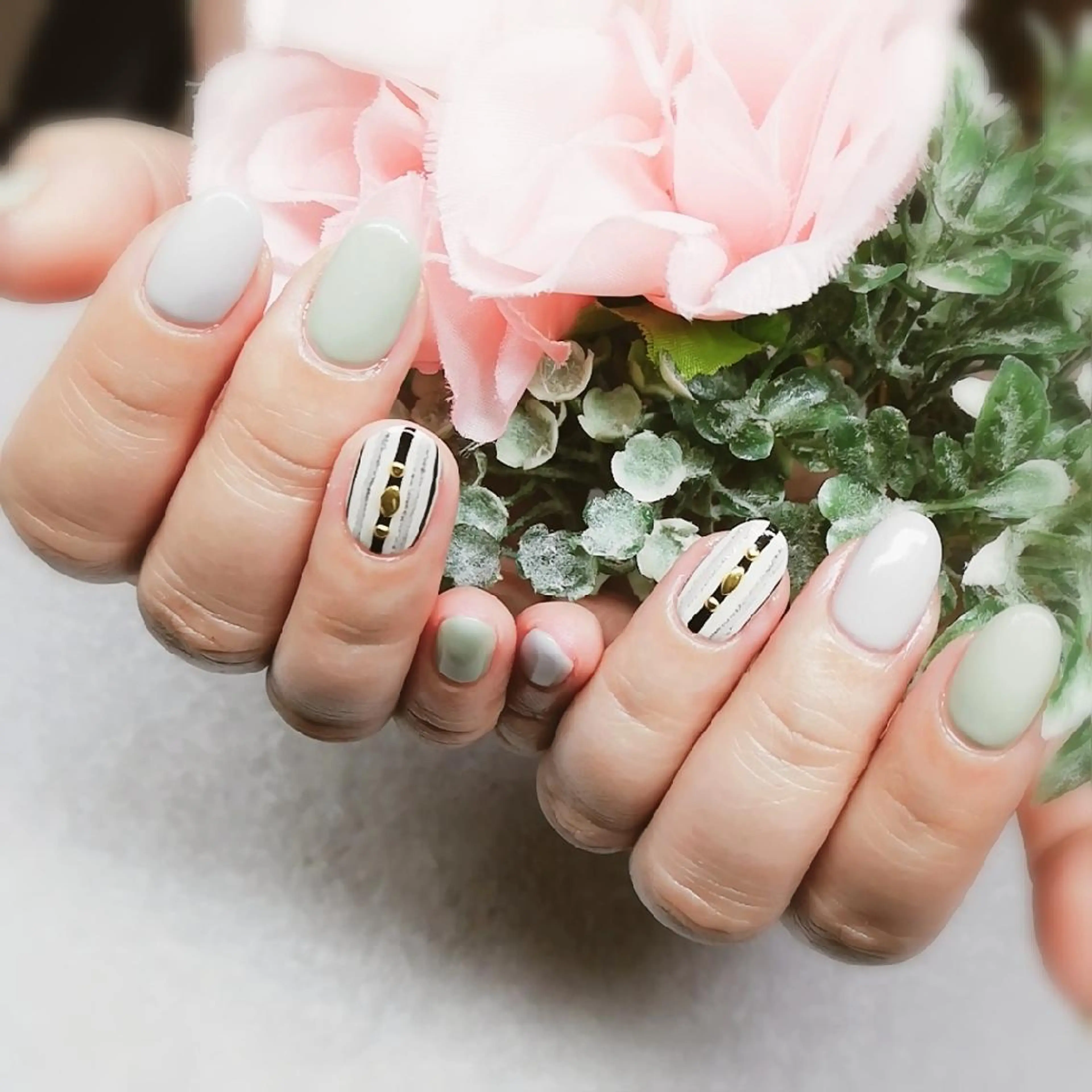 ネイル ハンドネイル 柴崎 美幸のネイルデザイン