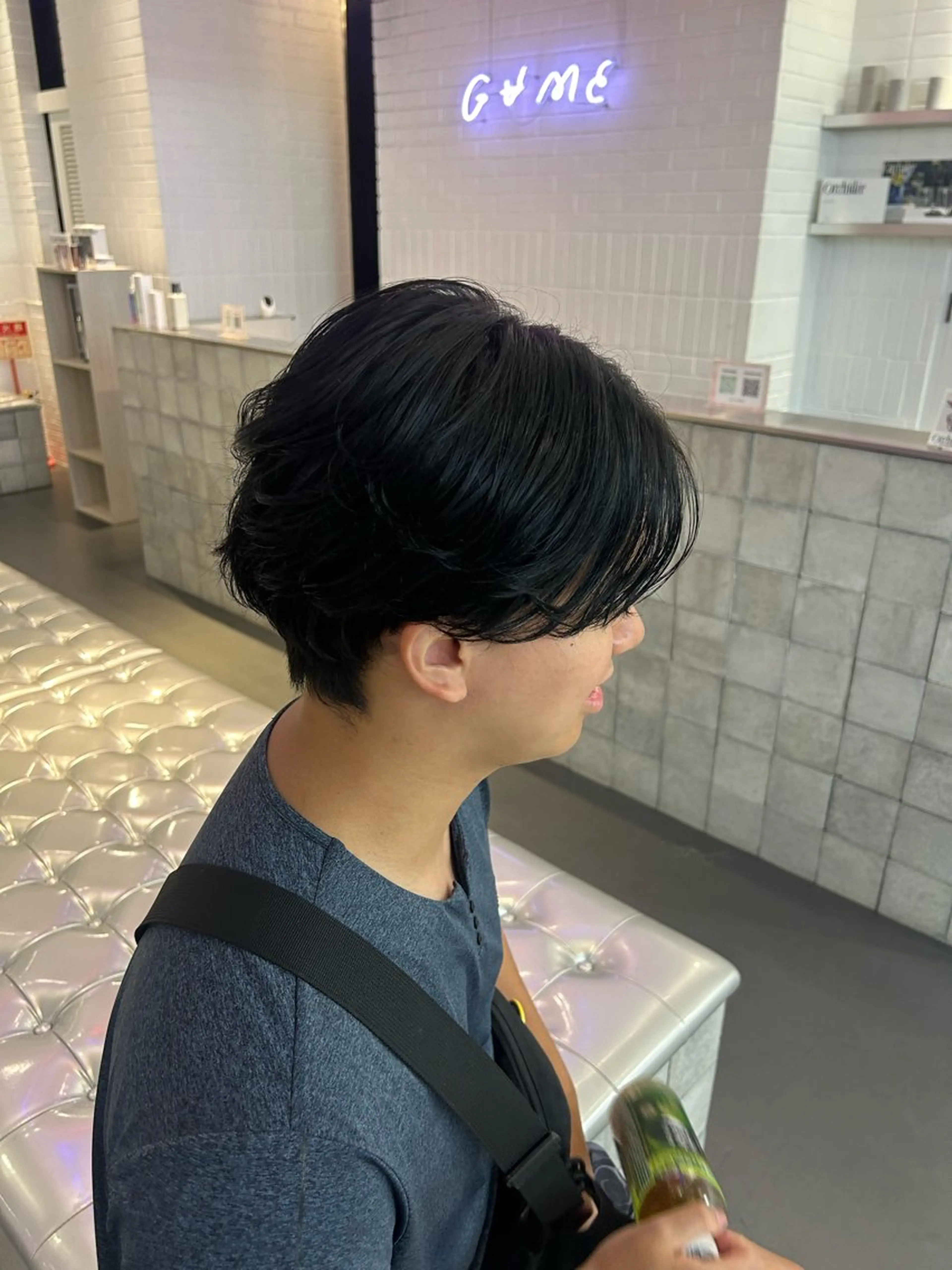 カラー ヘアアレンジ メンズ ヘアカラー 🎀艶ハイトーン モテ髪🎀さや💜のヘアスタイル