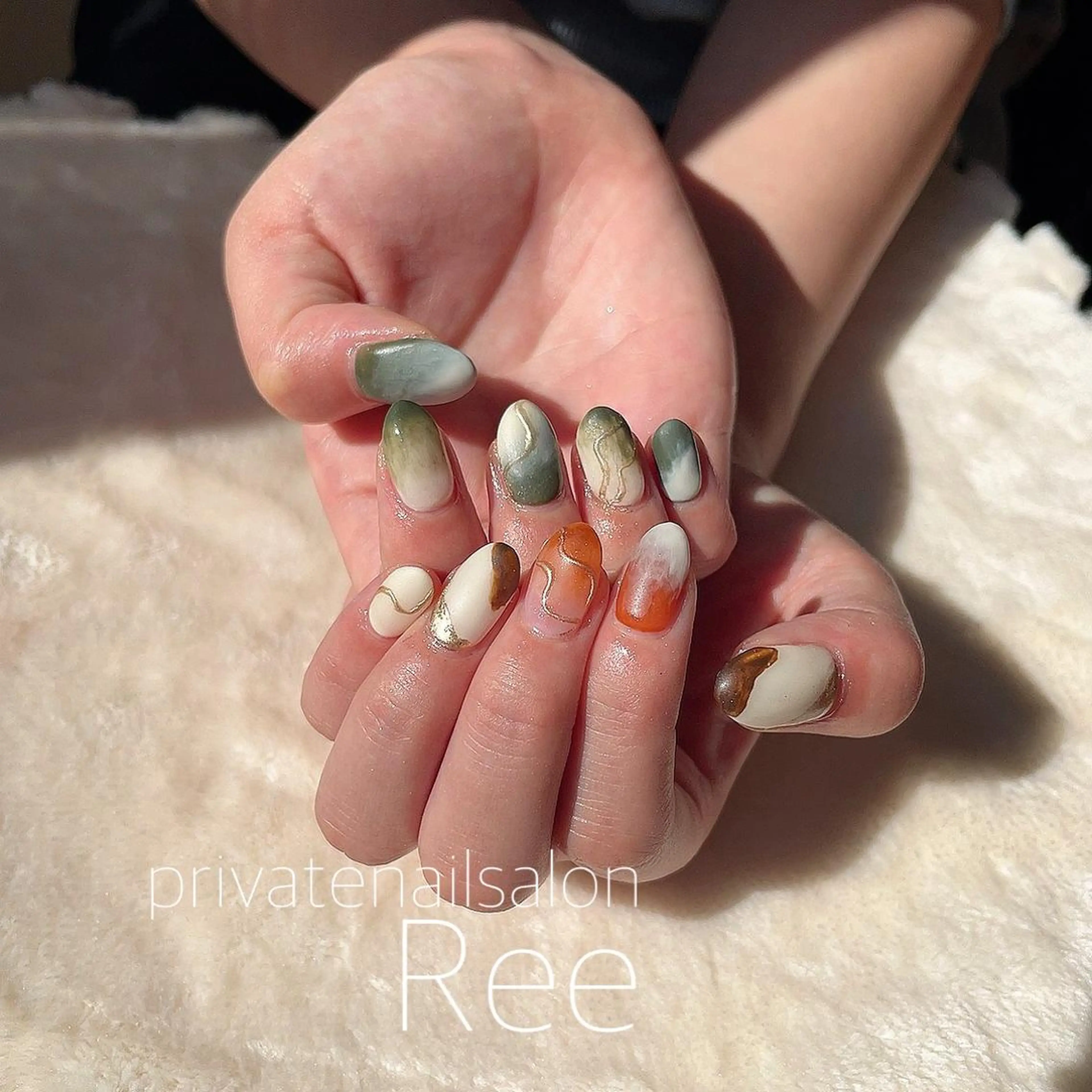 ネイル 知花 梨花のネイルデザイン