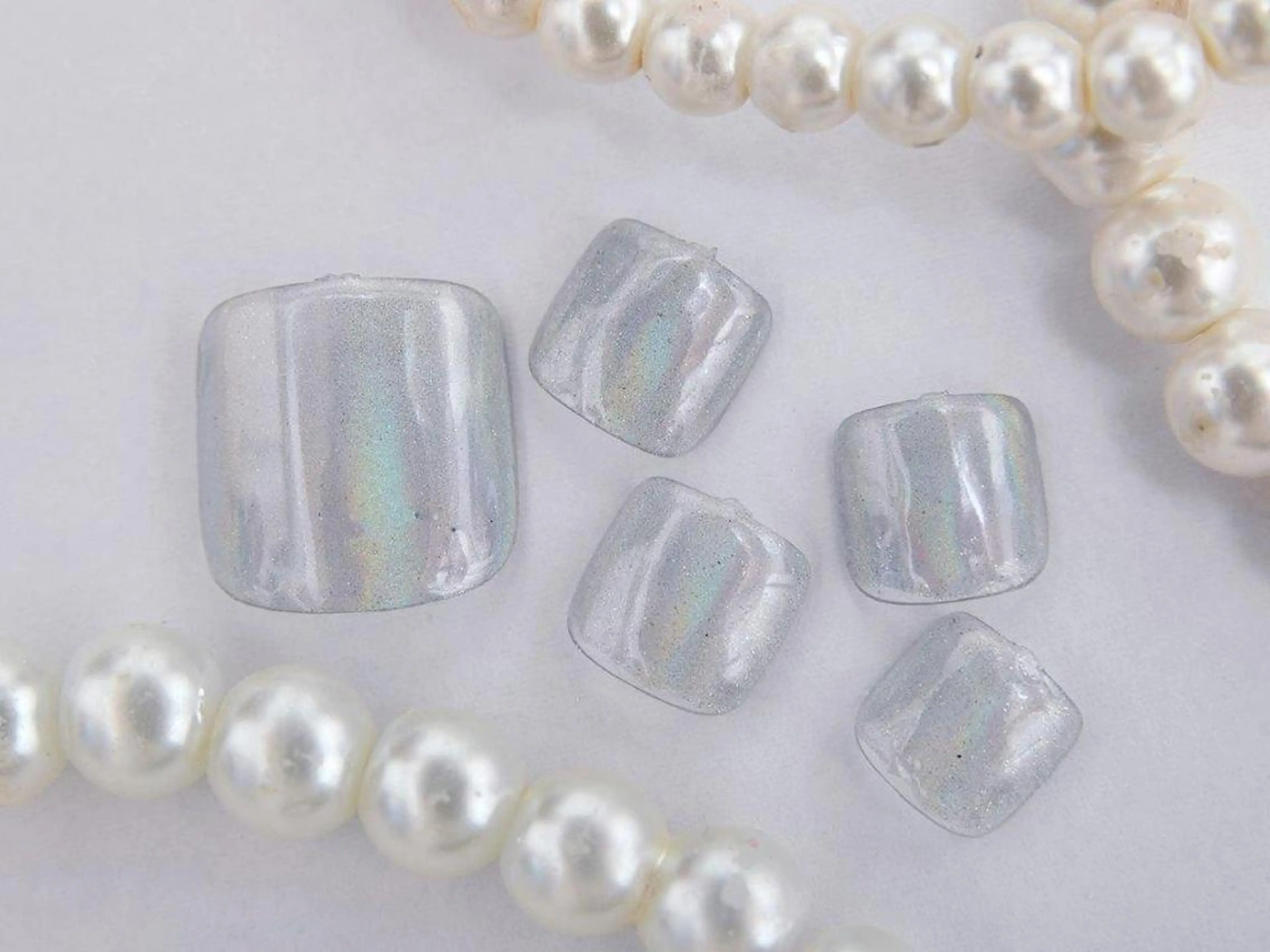 ネイル 桜ネイル フラッシュネイル フットネイル ジェルネイル キラキラネイル Tiary Nail Yのネイルデザイン