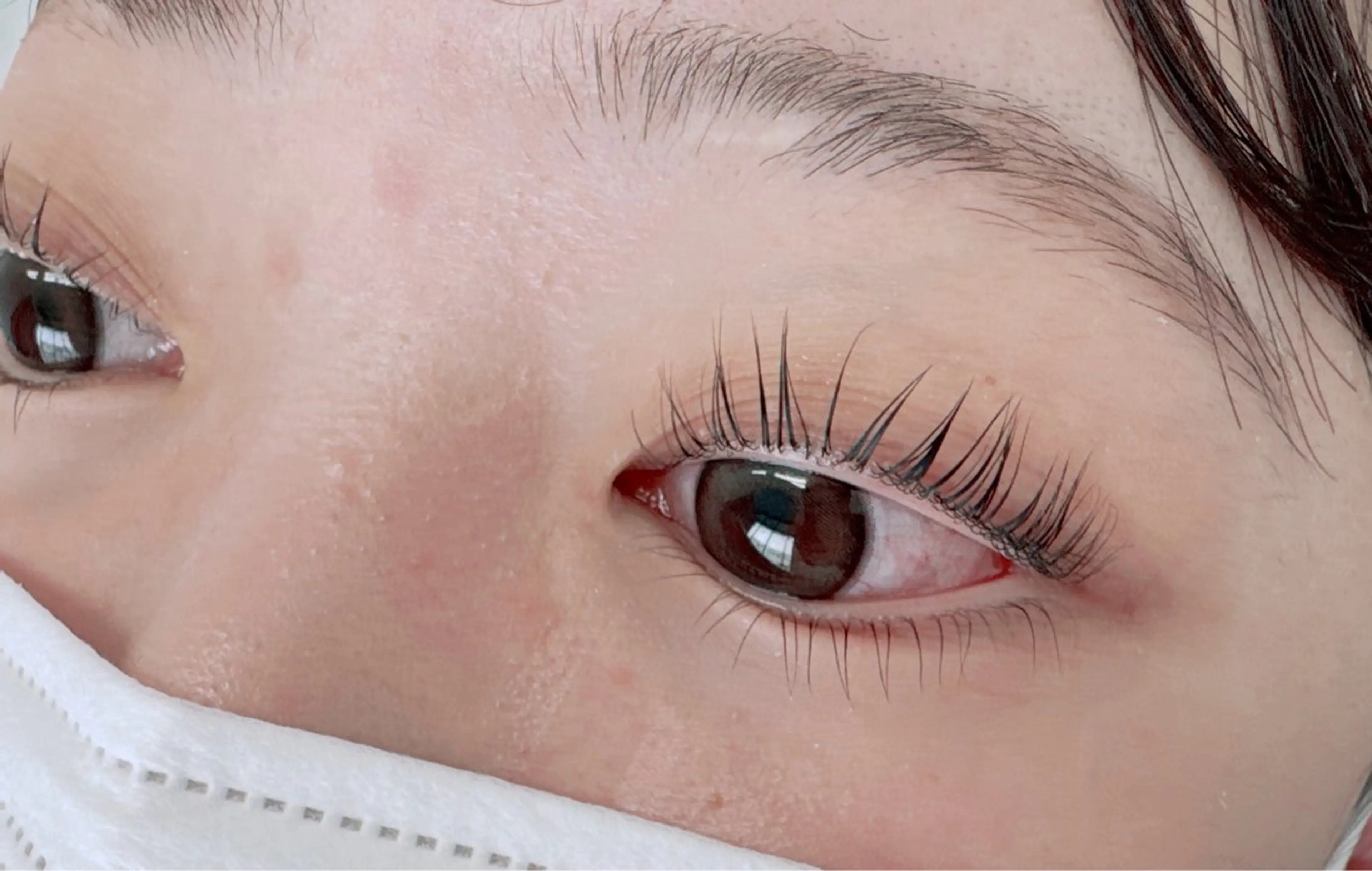 マツエク・マツパ パリジェンヌラッシュリフト まつげパーマ 下まつげエクステ マツパ エクシアホワイト高崎 小林のマツエク・マツパデザイン