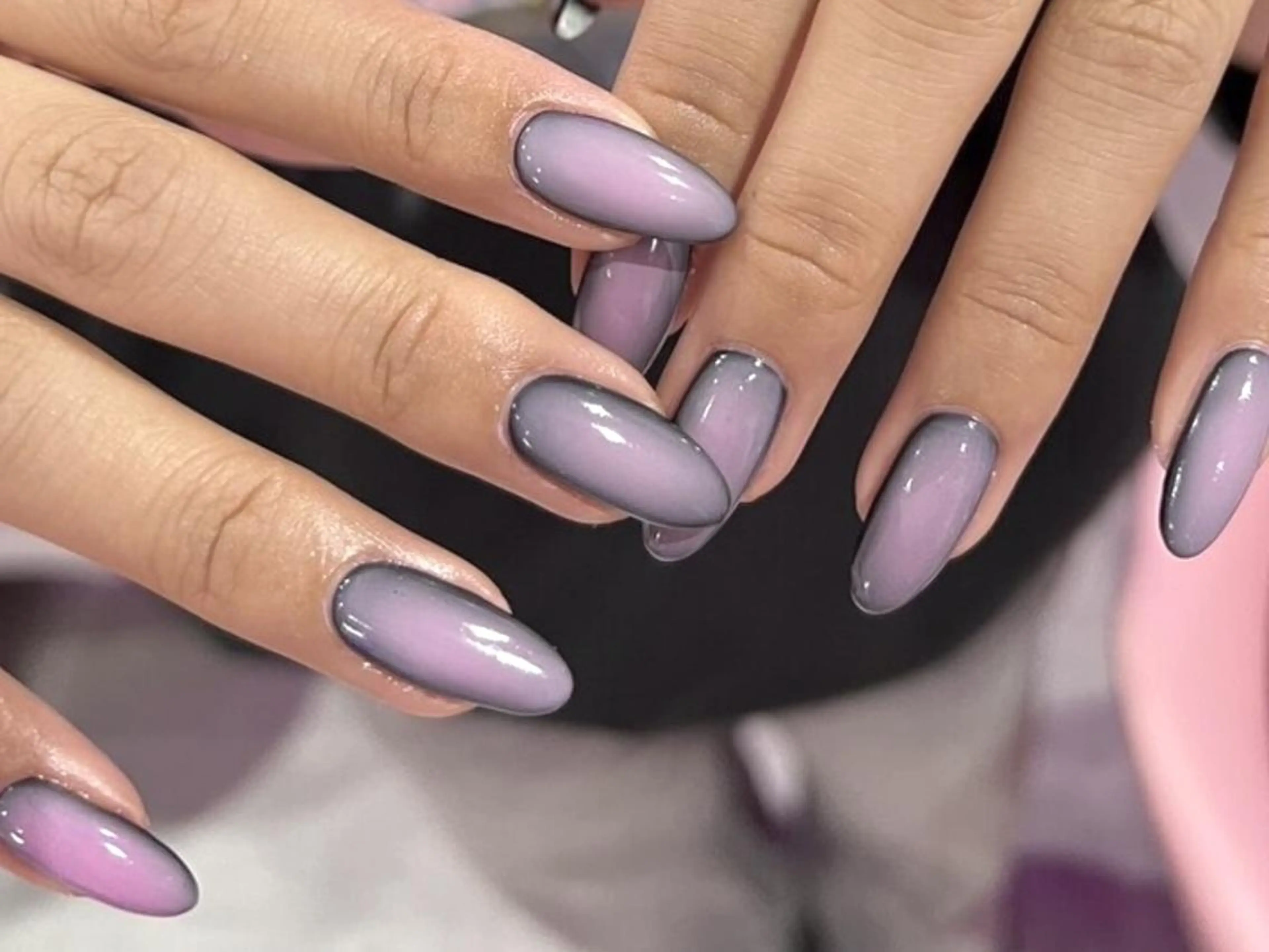 ネイル アートネイル 持ち込み Shis_🦄shi 韓国風キラキラネイルのネイルデザイン