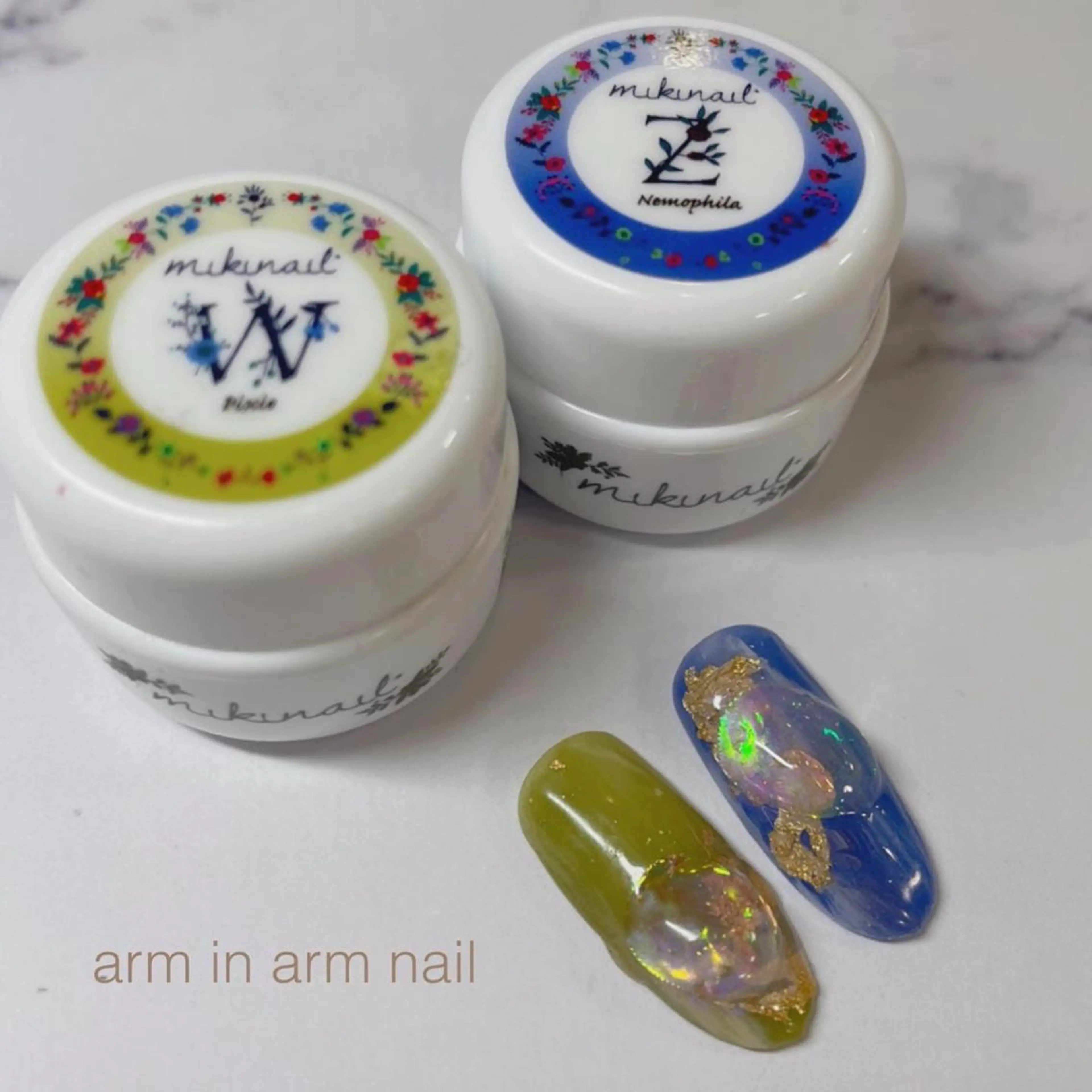ネイル arm in arm ︎✿Yamamotoのマツエク・マツパデザイン