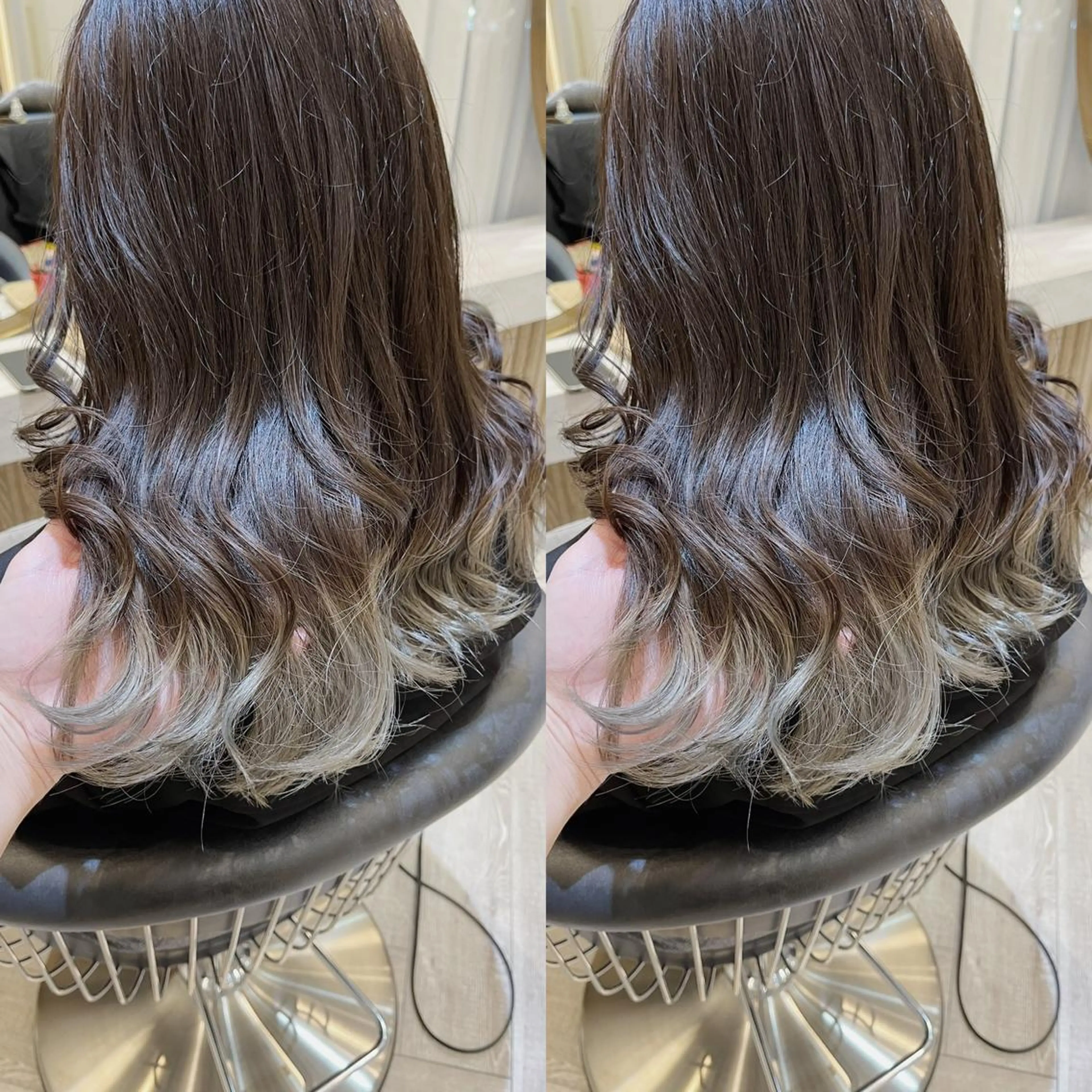 ミディアム カラー youres  hair所属・佐々木 裕一のヘアスタイル