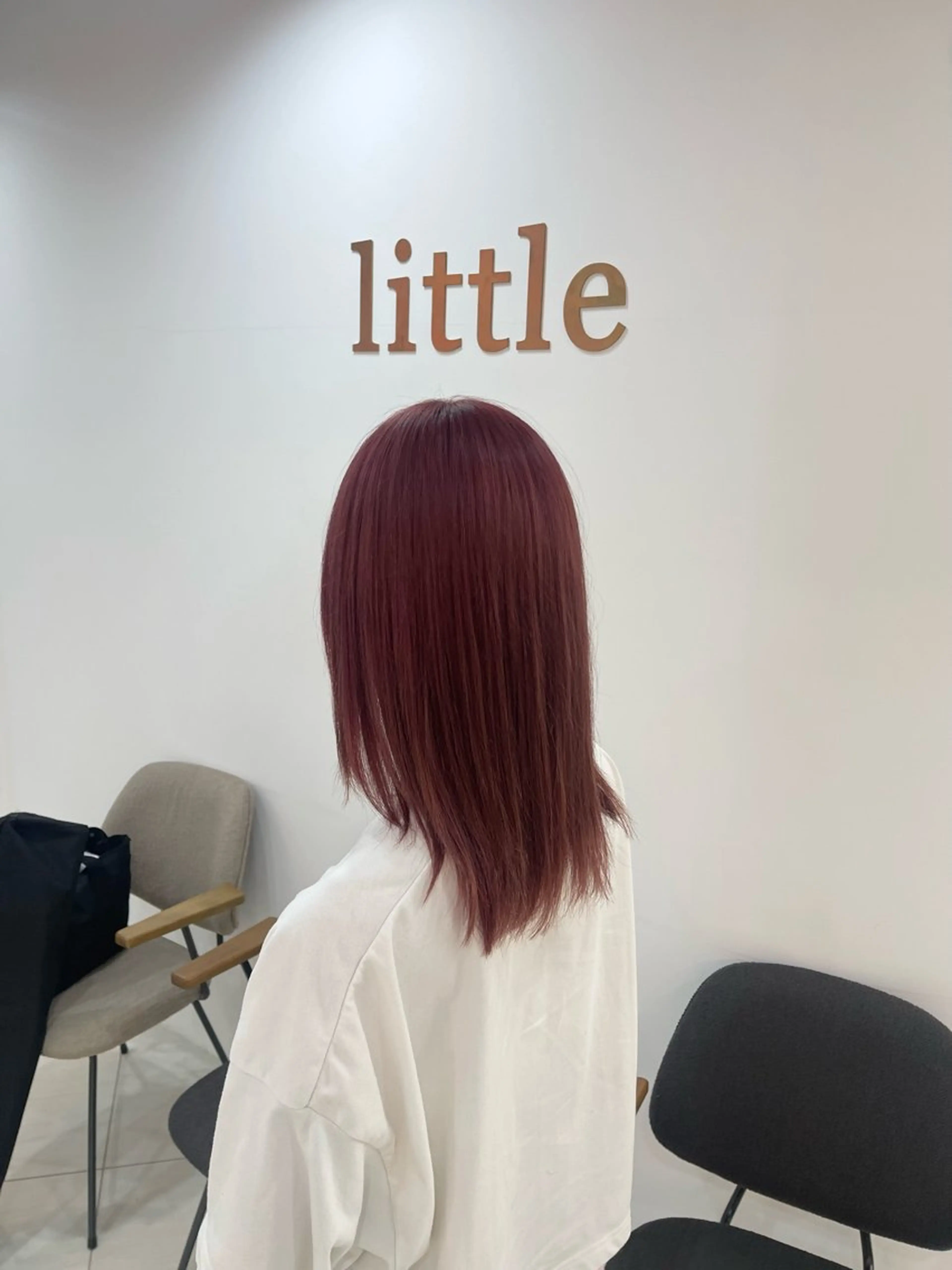 カラー Nanami little 渋谷のヘアスタイル