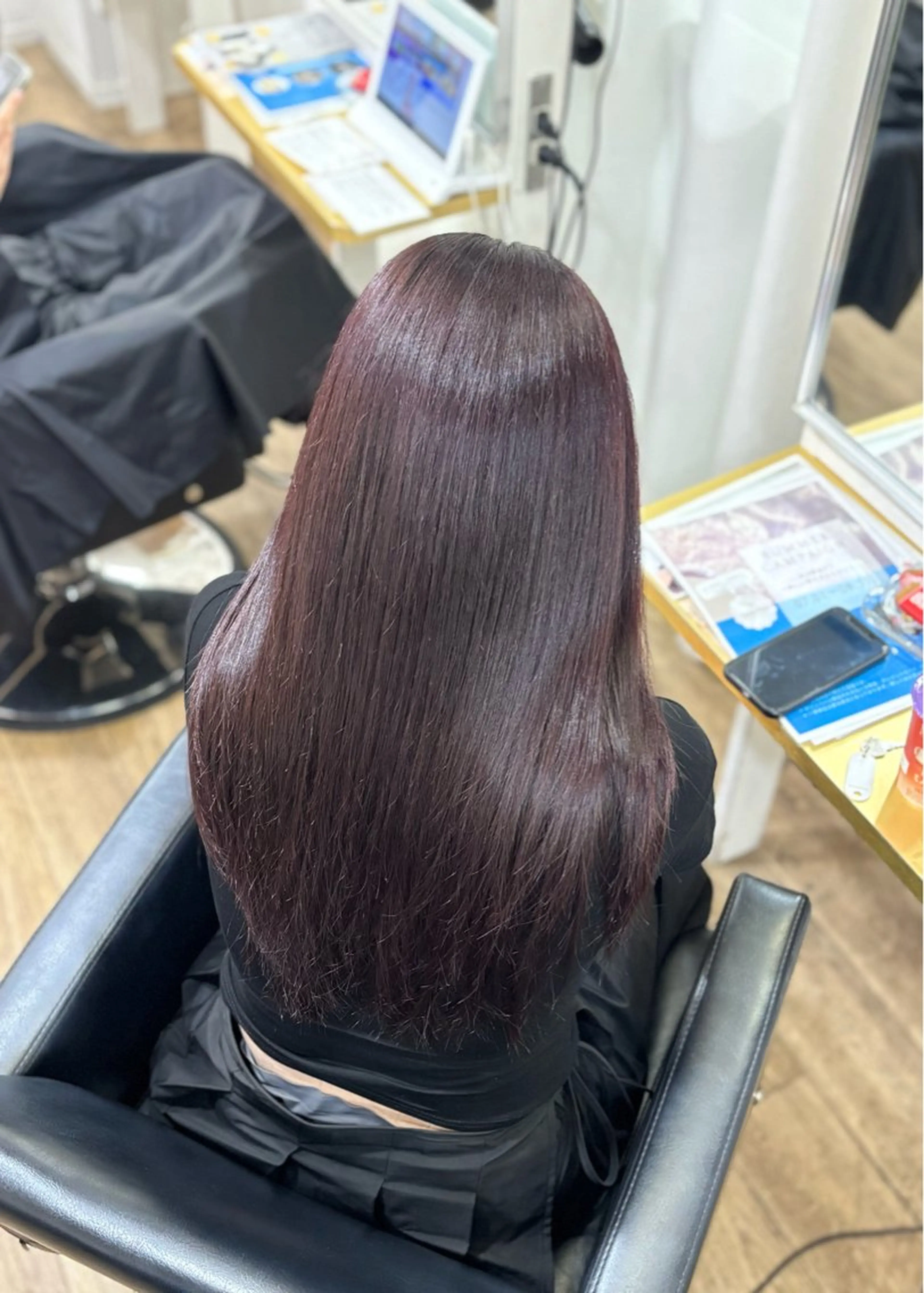 ロング カラー ヘアカラー 艶髪カラー/ 茶屋町/王子凌汰のヘアスタイル