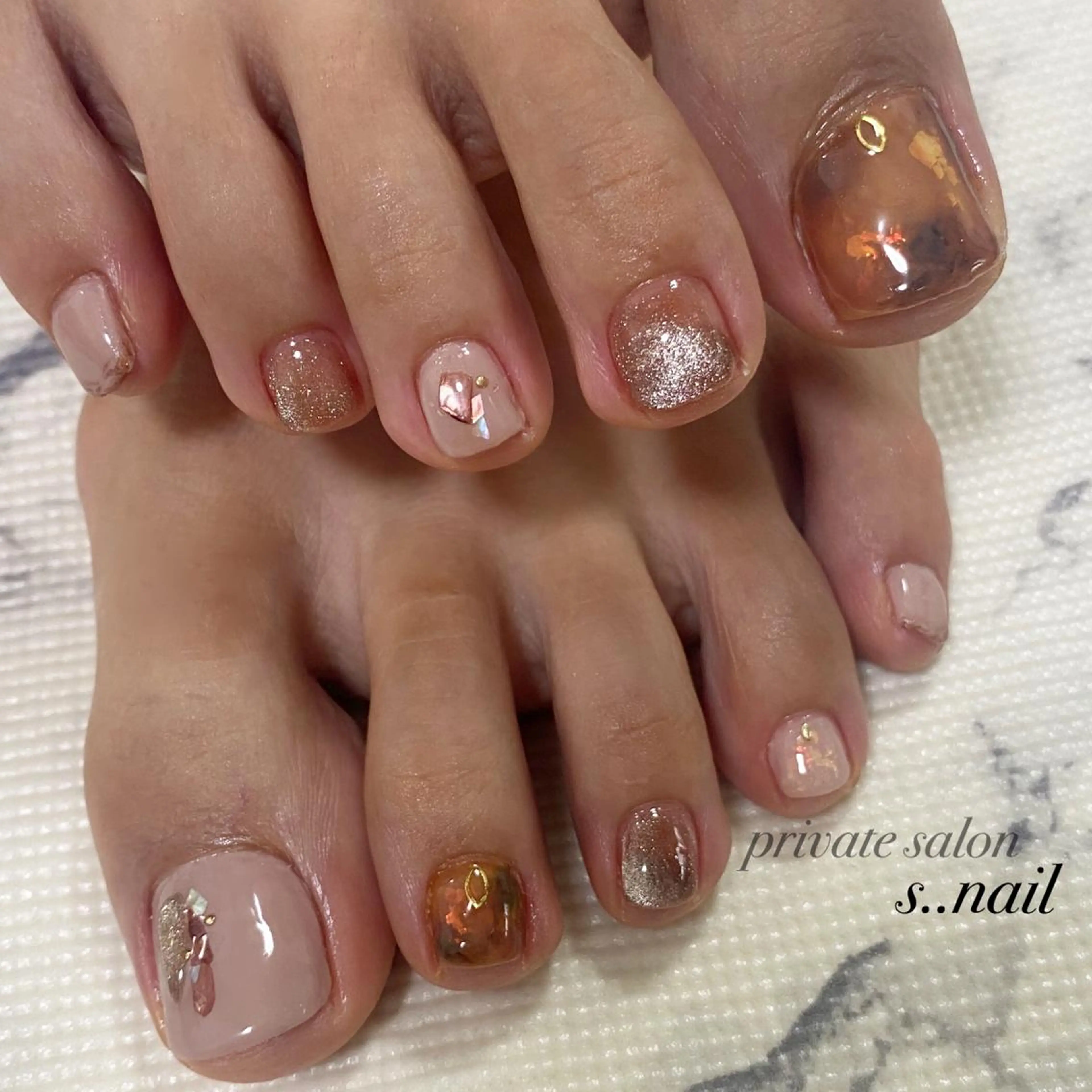 ネイル ハンドネイル フットネイル s..nail / MORITAのネイルデザイン