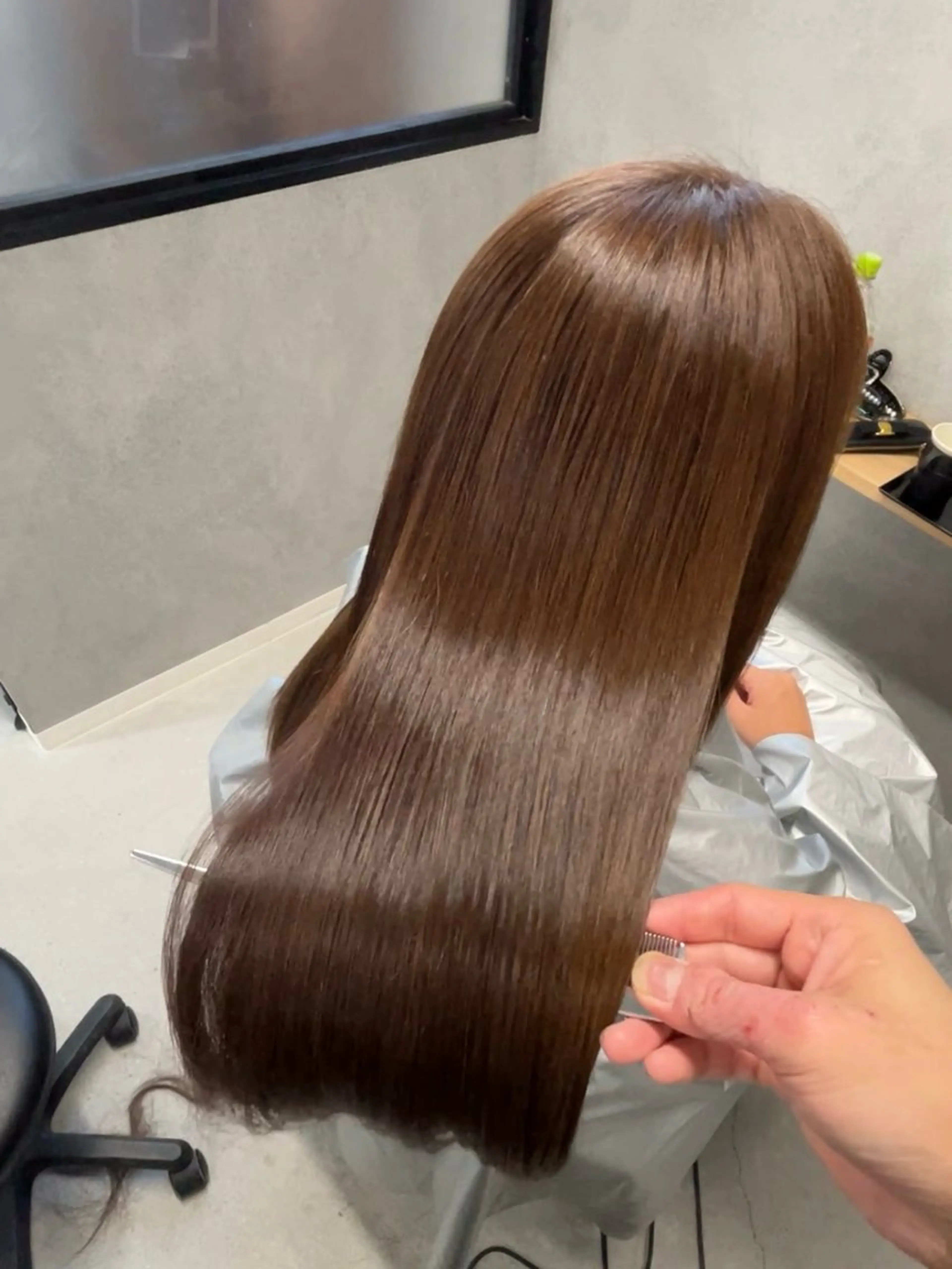 ロング 縮毛矯正専門家/ 髪質改善/店長辻部のヘアスタイル