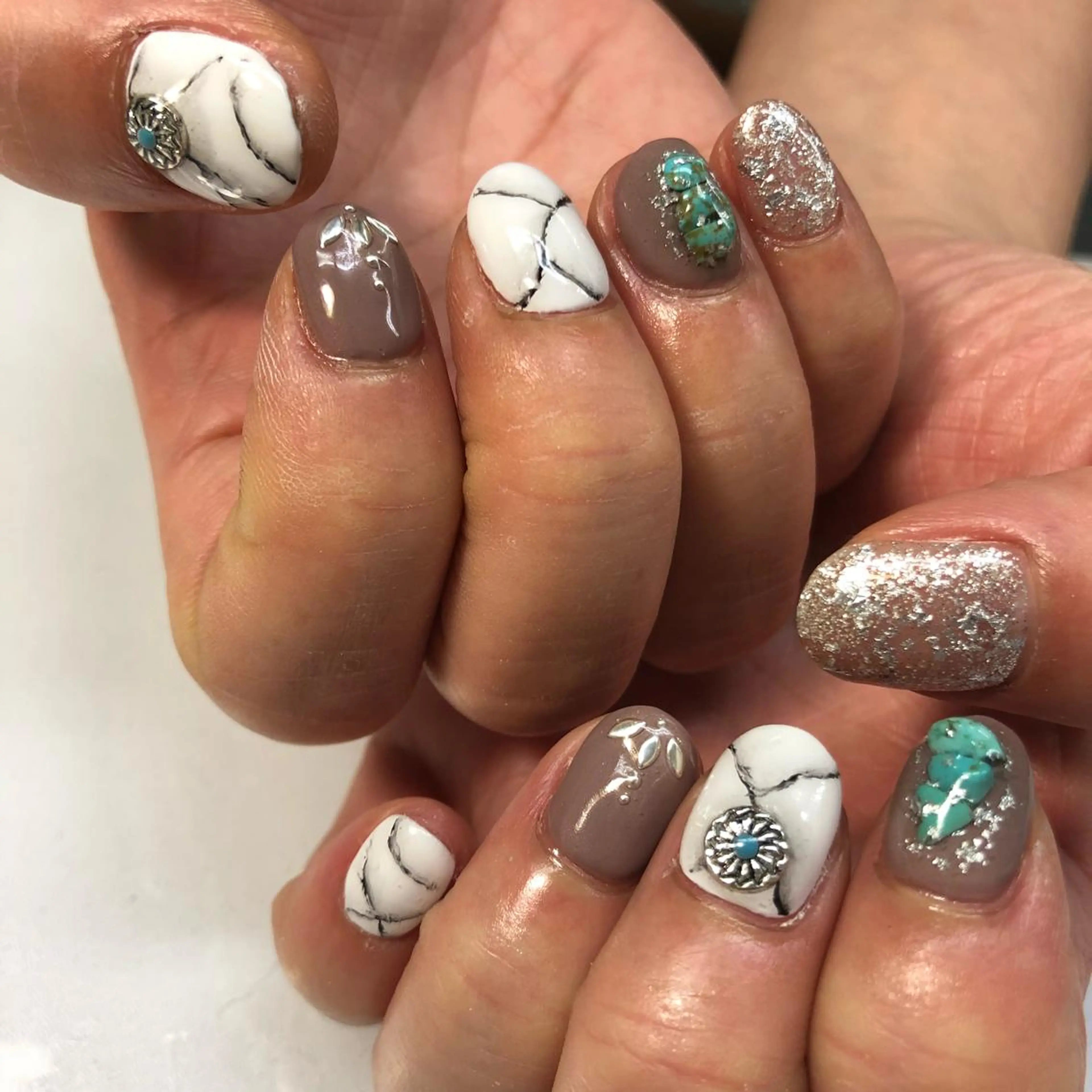 ネイル ハンドネイル Tocowaka マエダのネイルデザイン