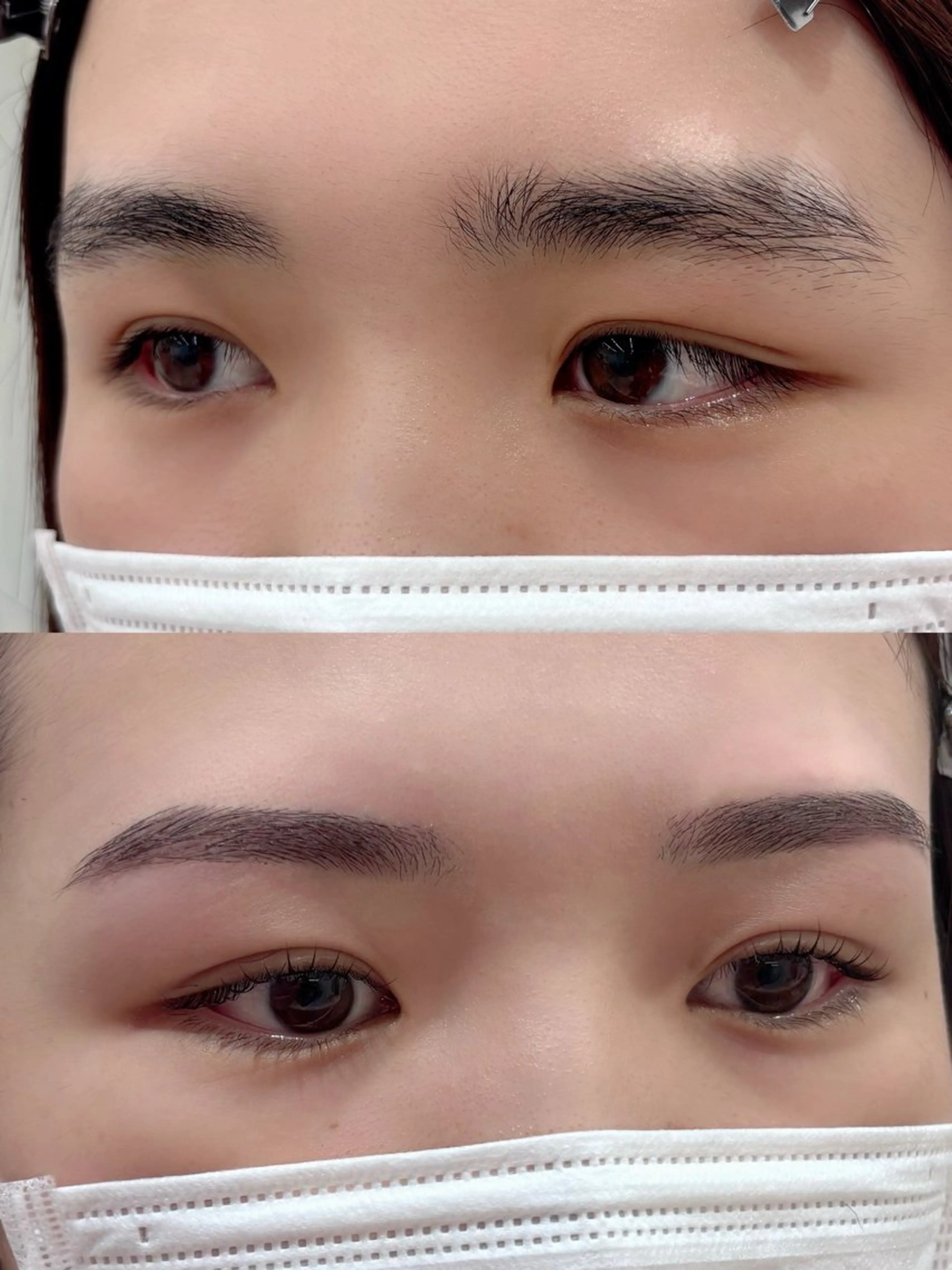 アイブロウ マツパ 萌花　moeka /韓国/レイヤーのヘアスタイル