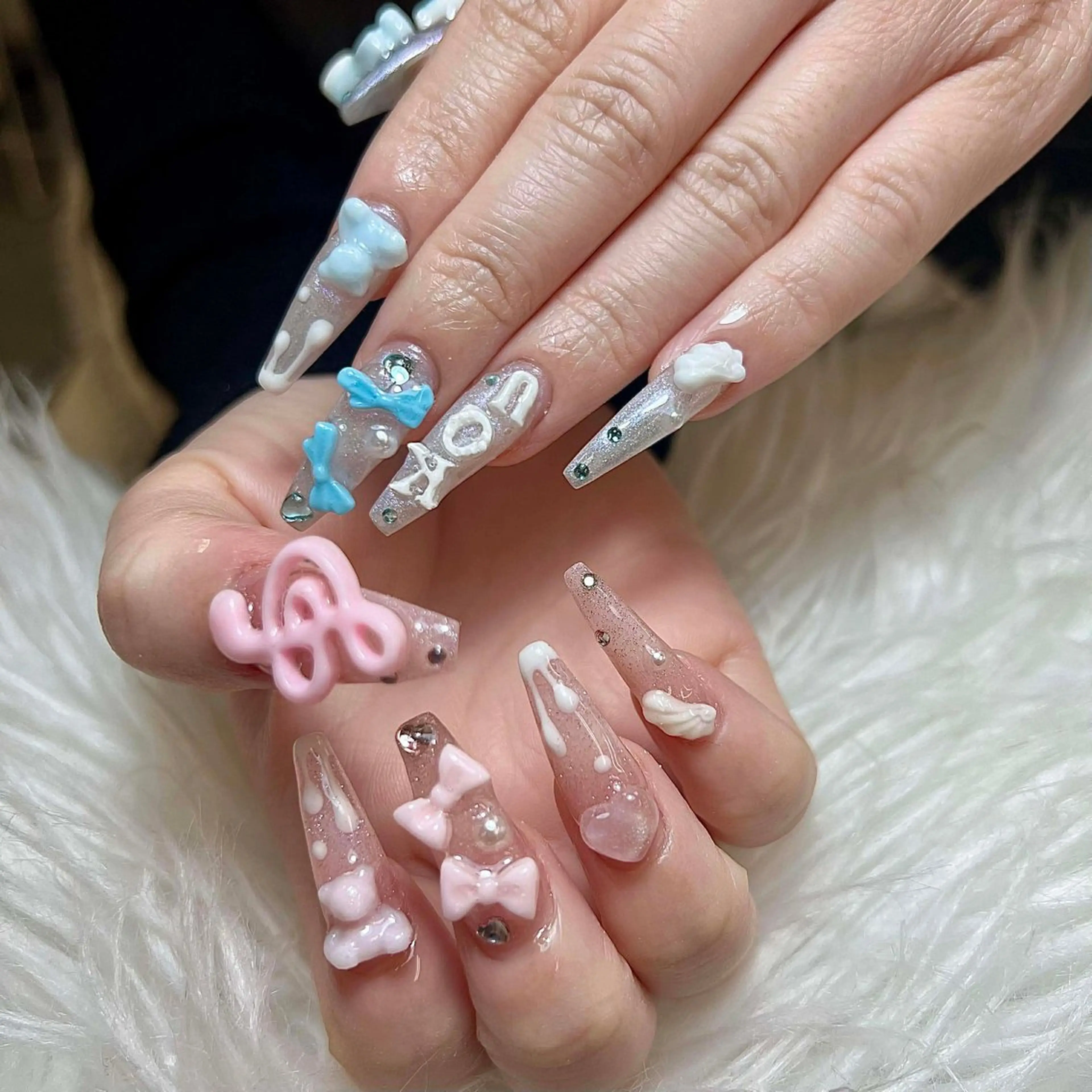 ネイル ハンドネイル ANH NAIL ゴテゴテ専門店💎のネイルデザイン