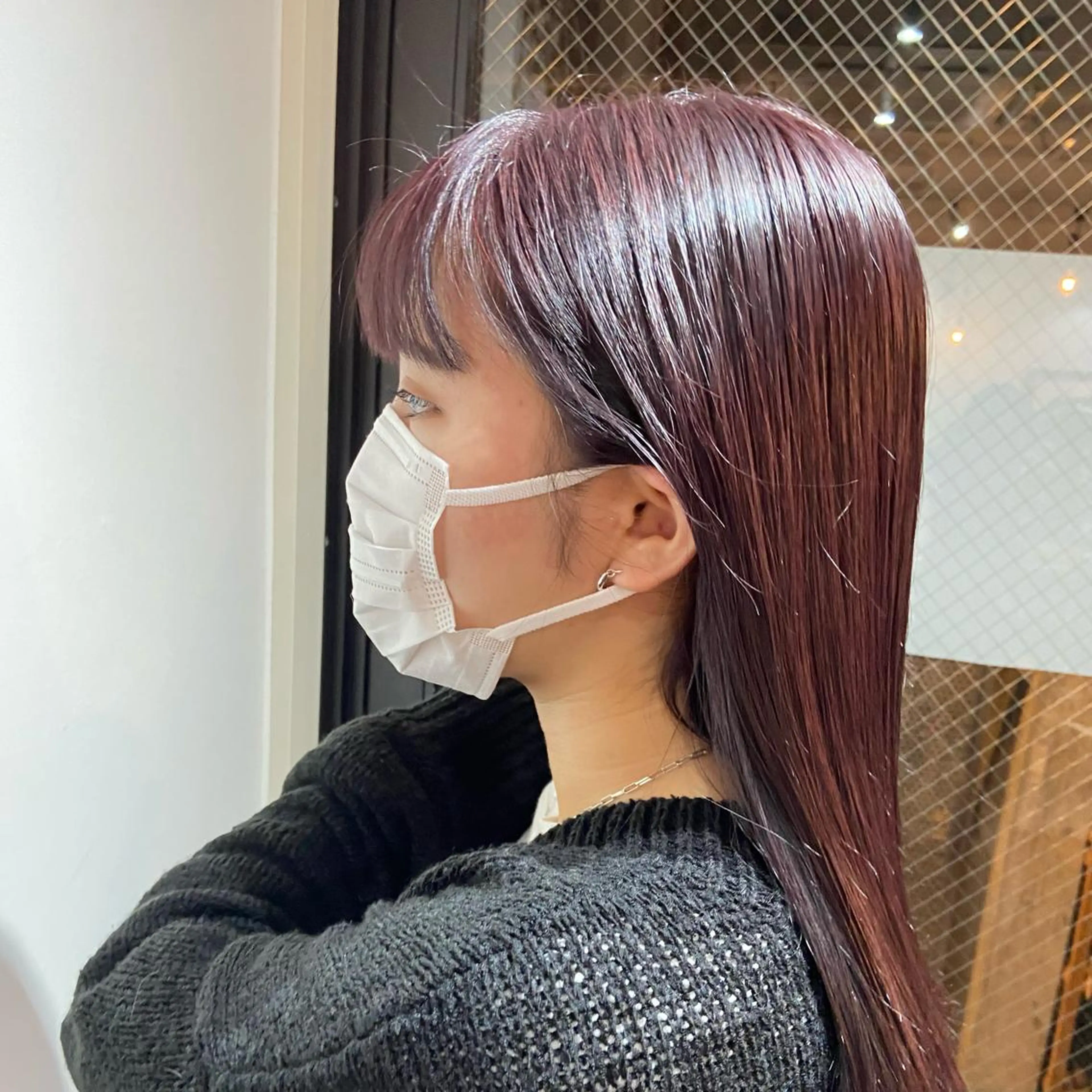 ミディアム カラー Lamana所属・透明感カラー/ 加瀬たまものヘアスタイル