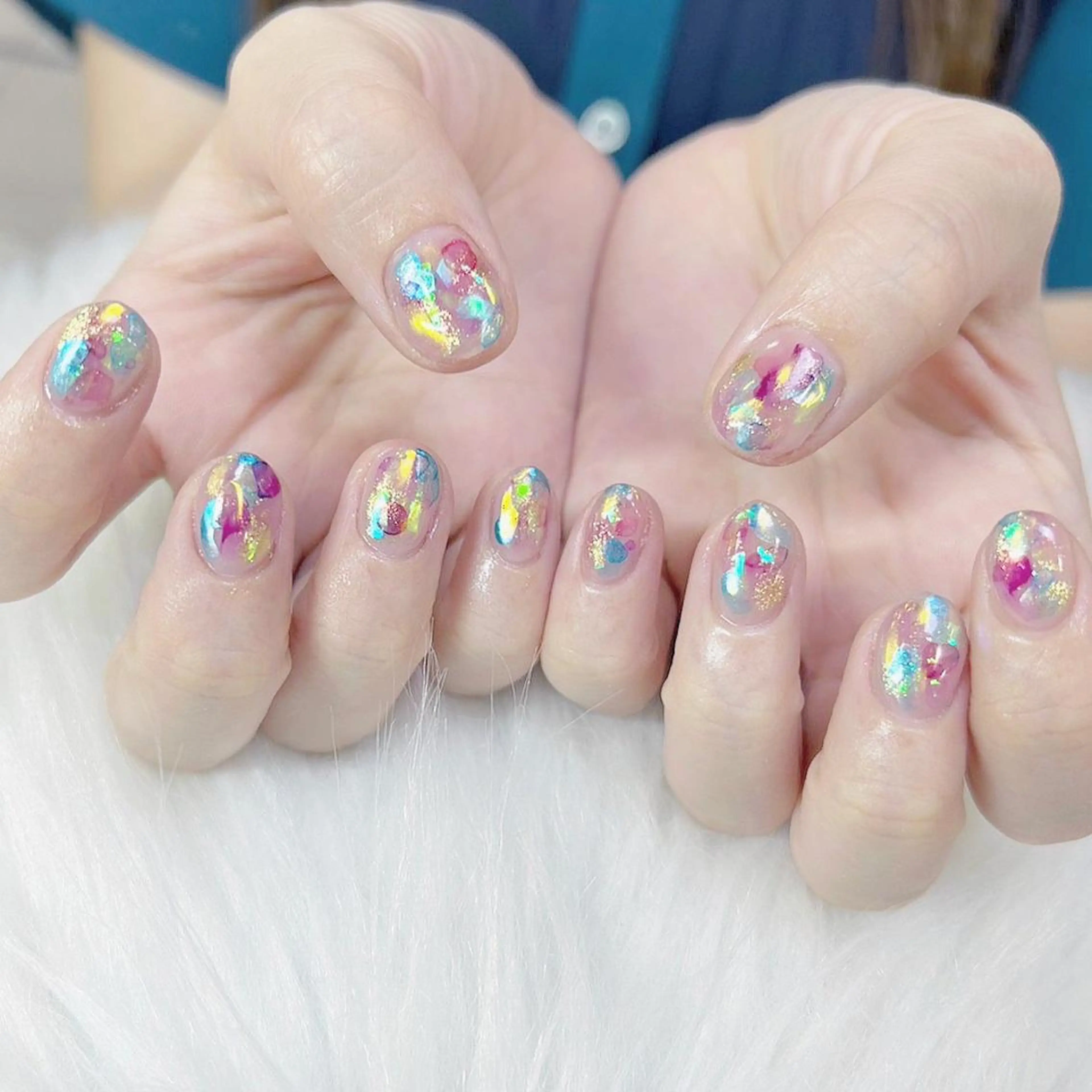 ネイル ニュアンスネイル ハンドネイル フットネイル Minami 🍓のネイルデザイン