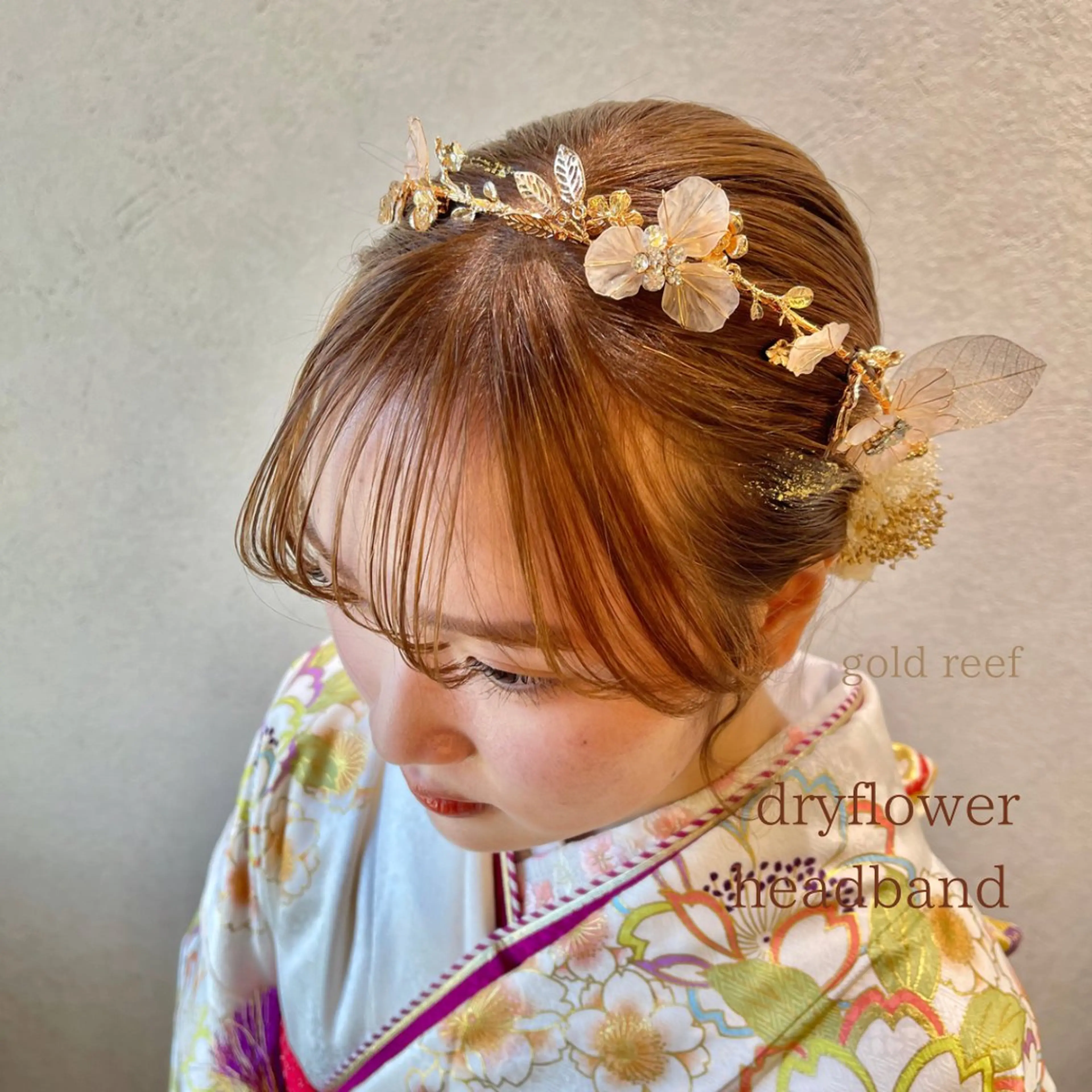 ミディアム ヘアアレンジ 結婚式・ブライダル デート 卒業式のヘアスタイル ヘアセット charm《銀座》 ヘアセット/縮毛矯正のヘアスタイル