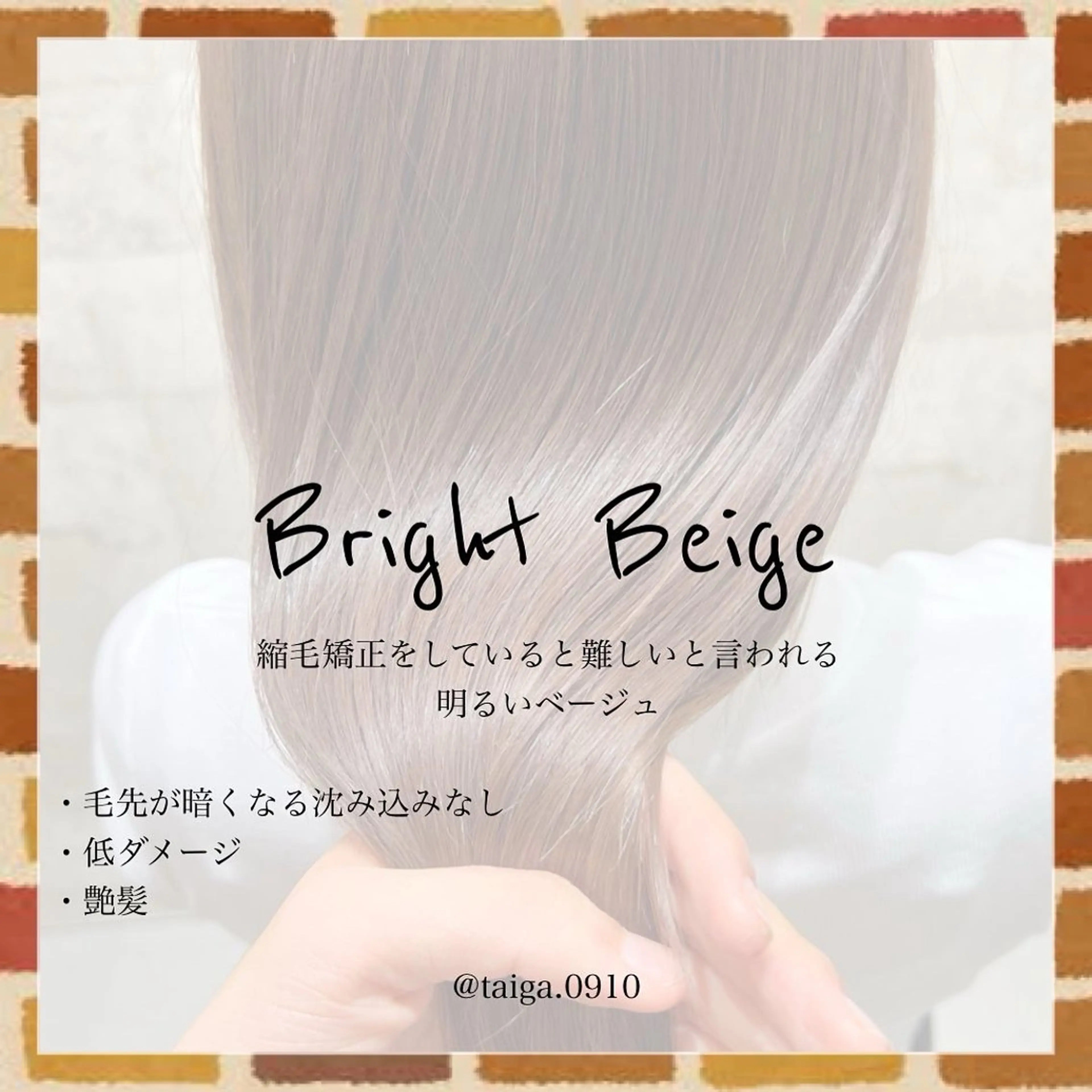 ミディアム カラー 縮毛矯正 レディースヘア💫 加藤たいが🐯のヘアスタイル