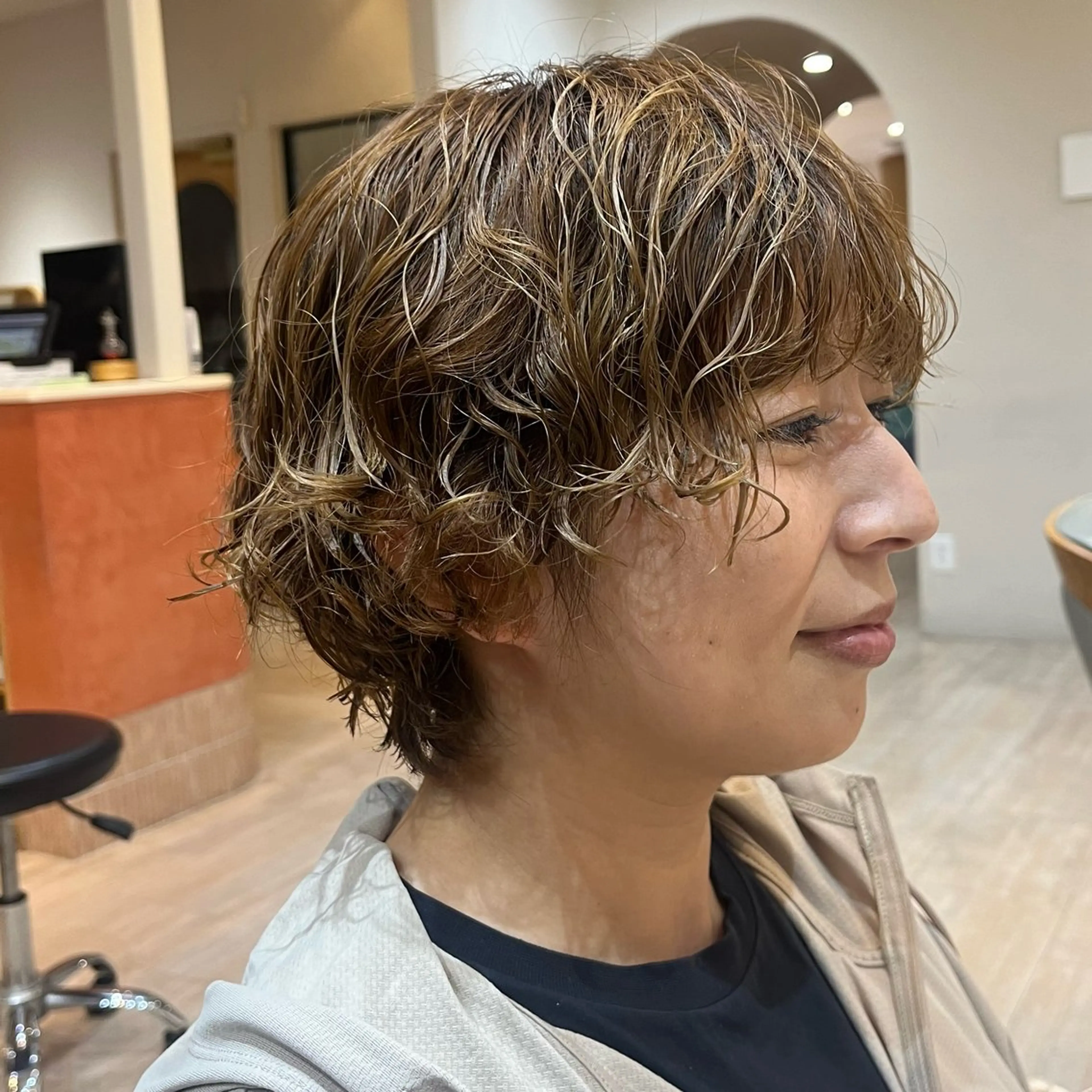 ショート ramphy 加藤 美羽のヘアスタイル