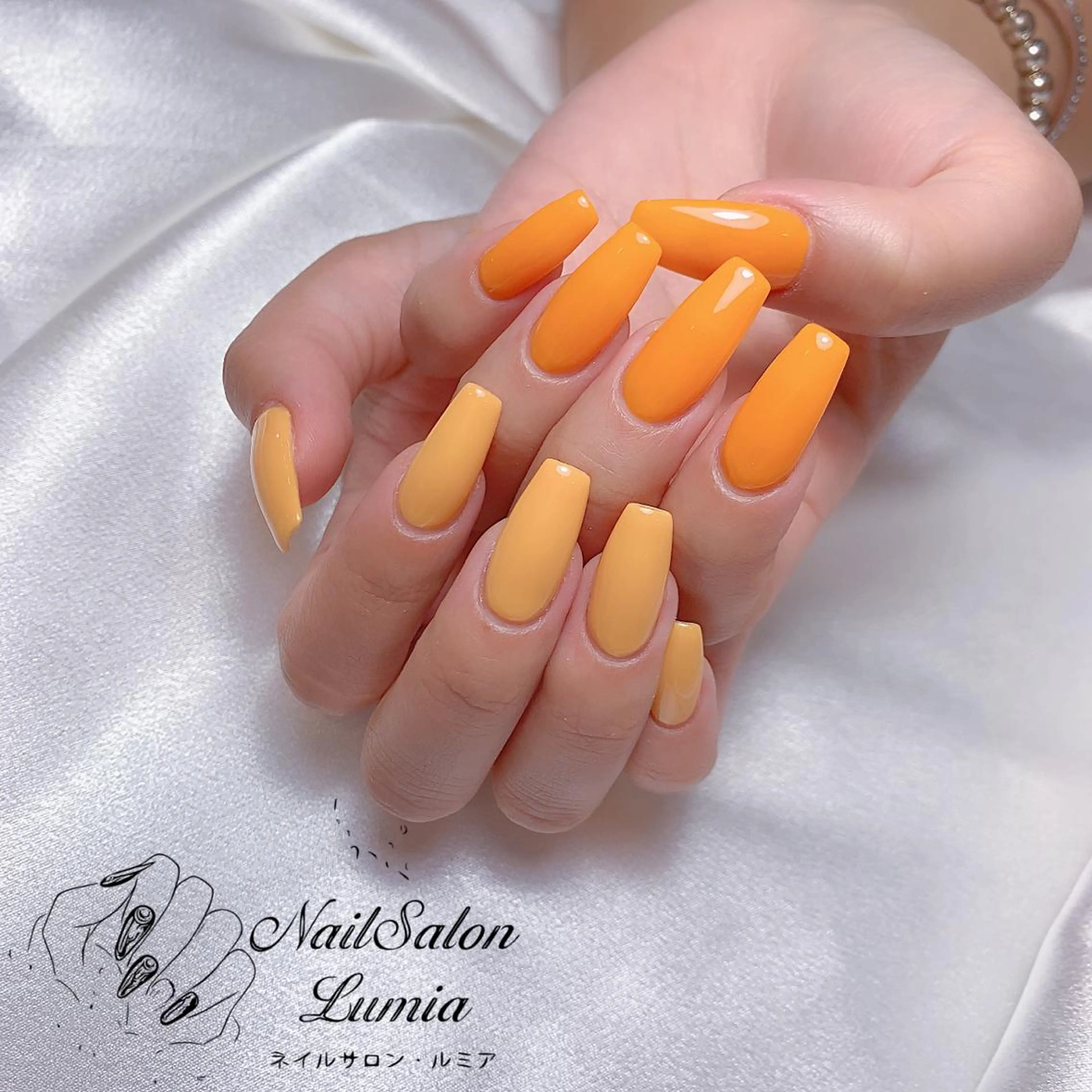 ネイル ハンドネイル ネイルサロン ルミア Lumia 店長のネイルデザイン