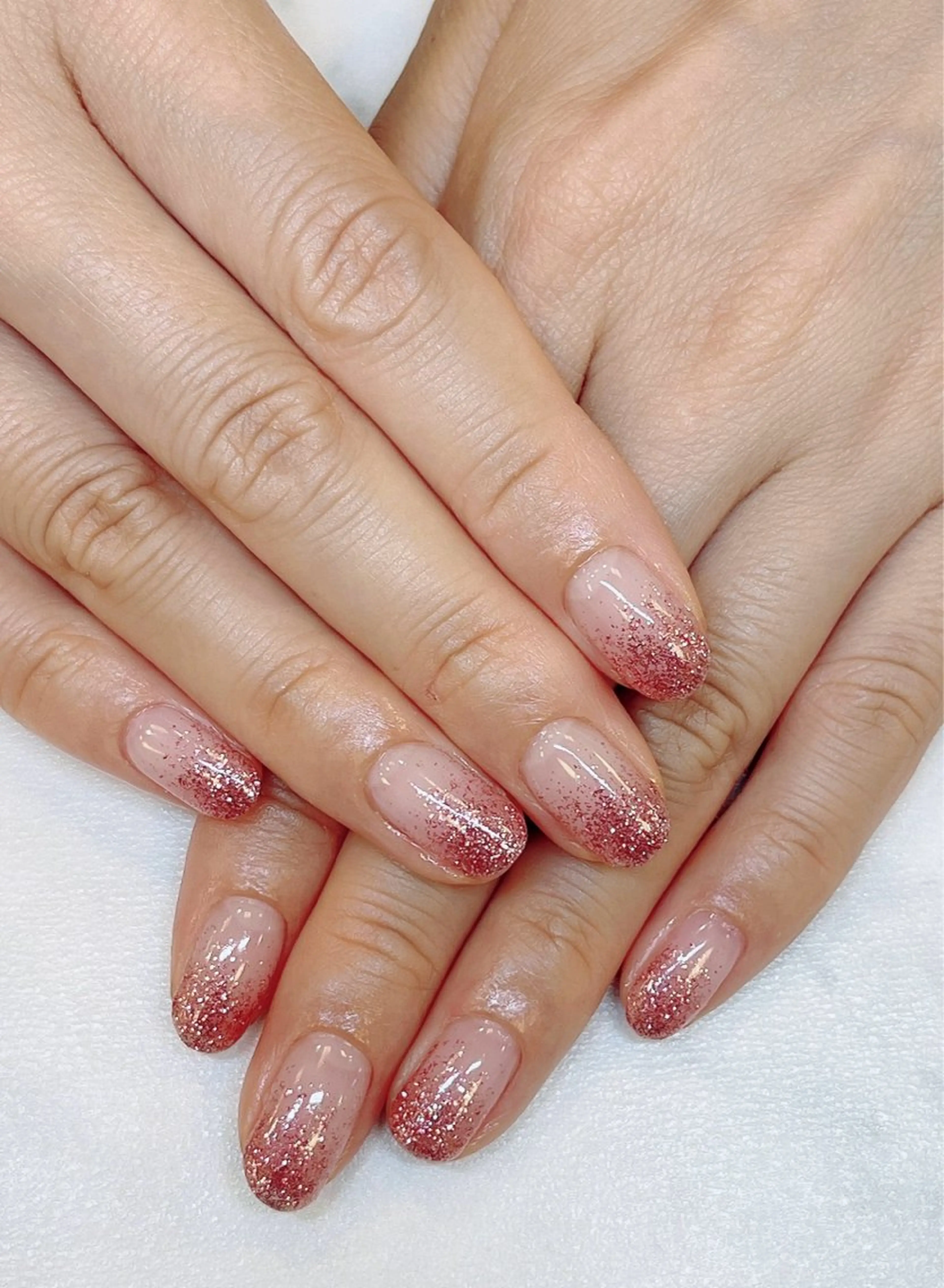 ネイル ラメ(グリッター) 渡邉 真衣のネイルデザイン