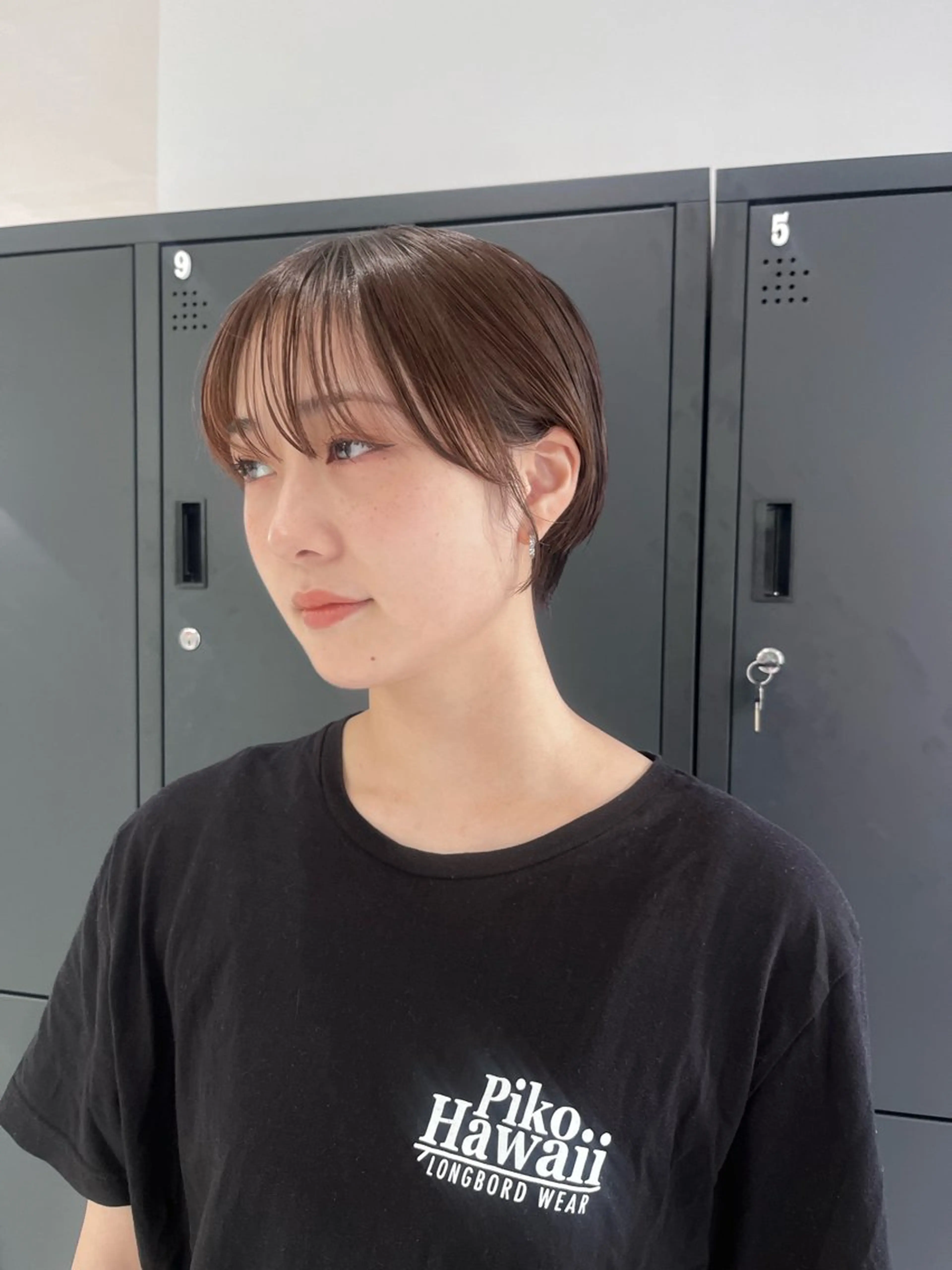 ショート ベージュカラー/ 新潟/万代/なお🎀のヘアスタイル