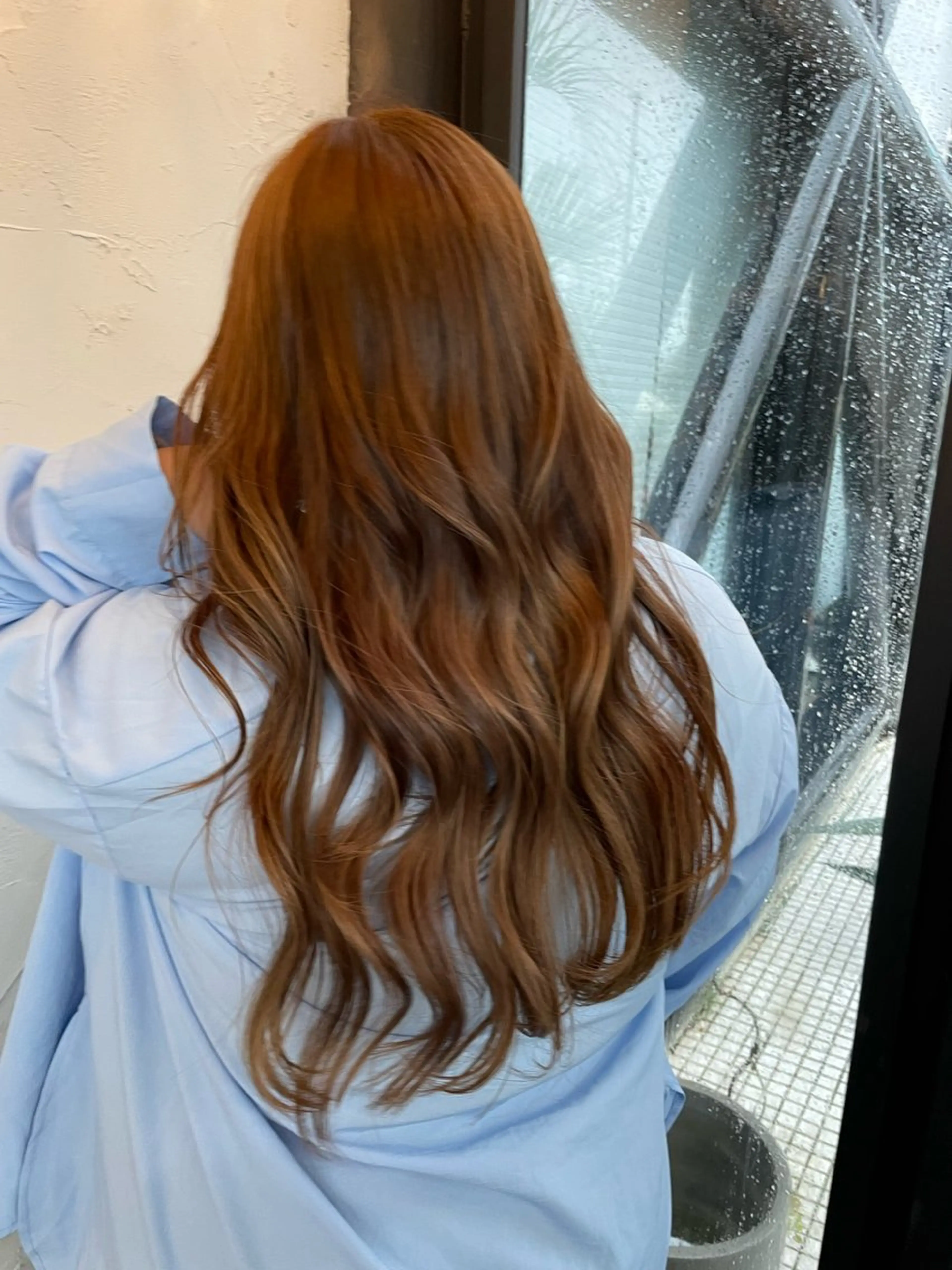 ロング カラー ブリーチ ブラウンカラー 透明感カラー 🎀豊橋 ハイトーンうらら🎀のヘアスタイル