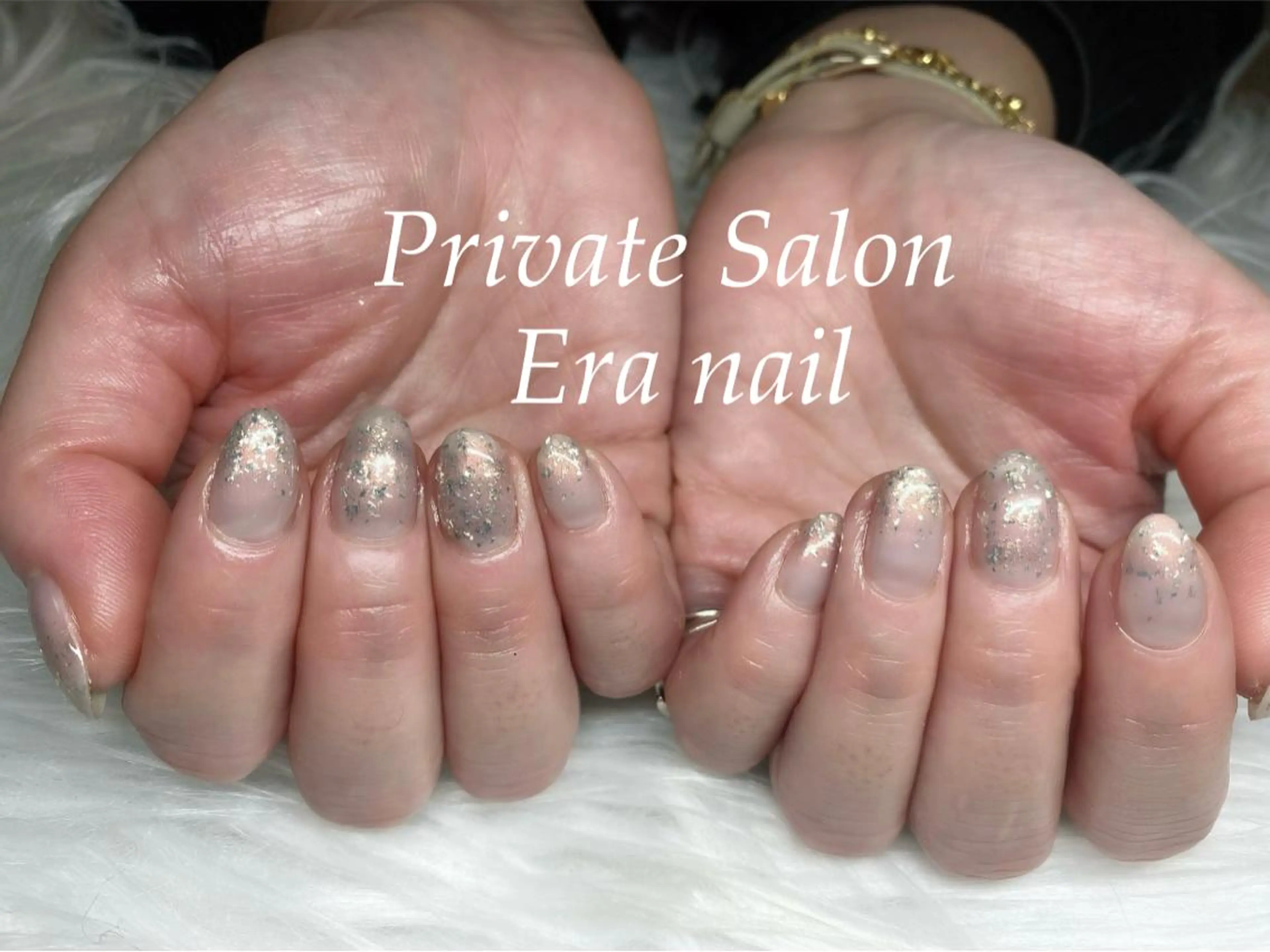 ネイル ラメ(グリッター) ワンカラーネイル ハンドネイル Era nailのネイルデザイン