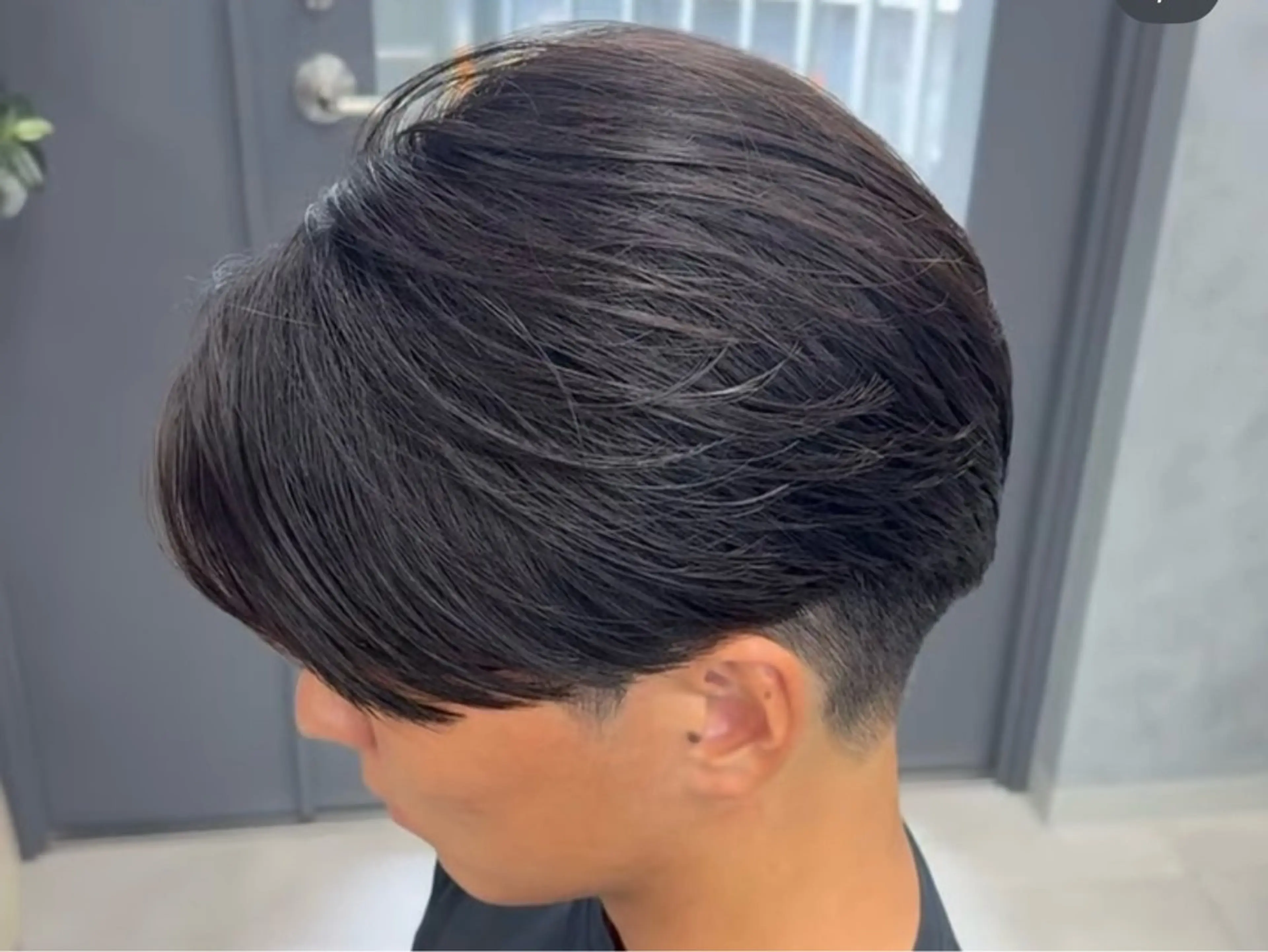 ショート カラー パーマ メンズ パーマ 因幡 颯のヘアスタイル