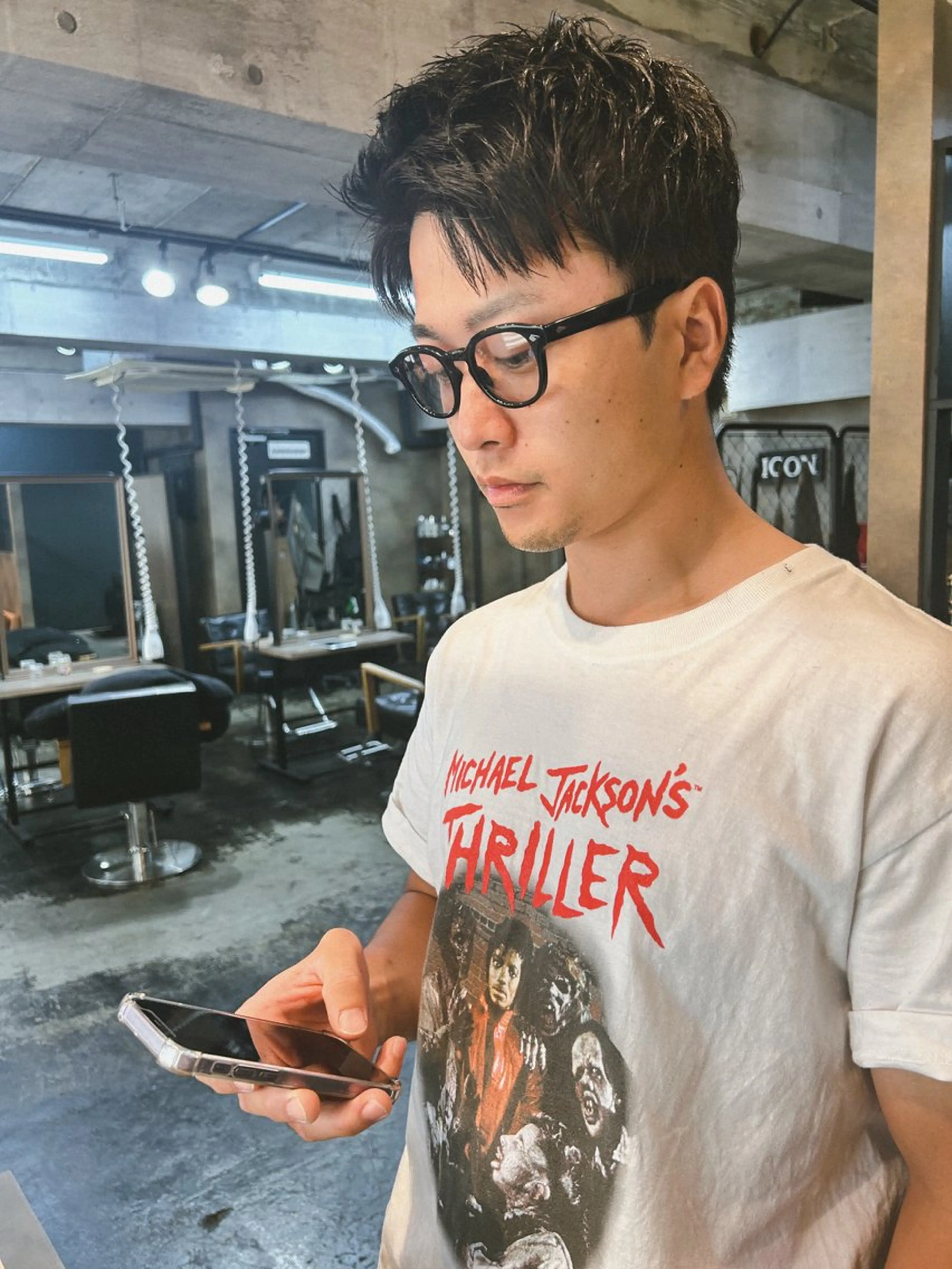 メンズ 刈り上げ カット ヘッドスパ icon.hakata所属・kazuki iconのヘアスタイル