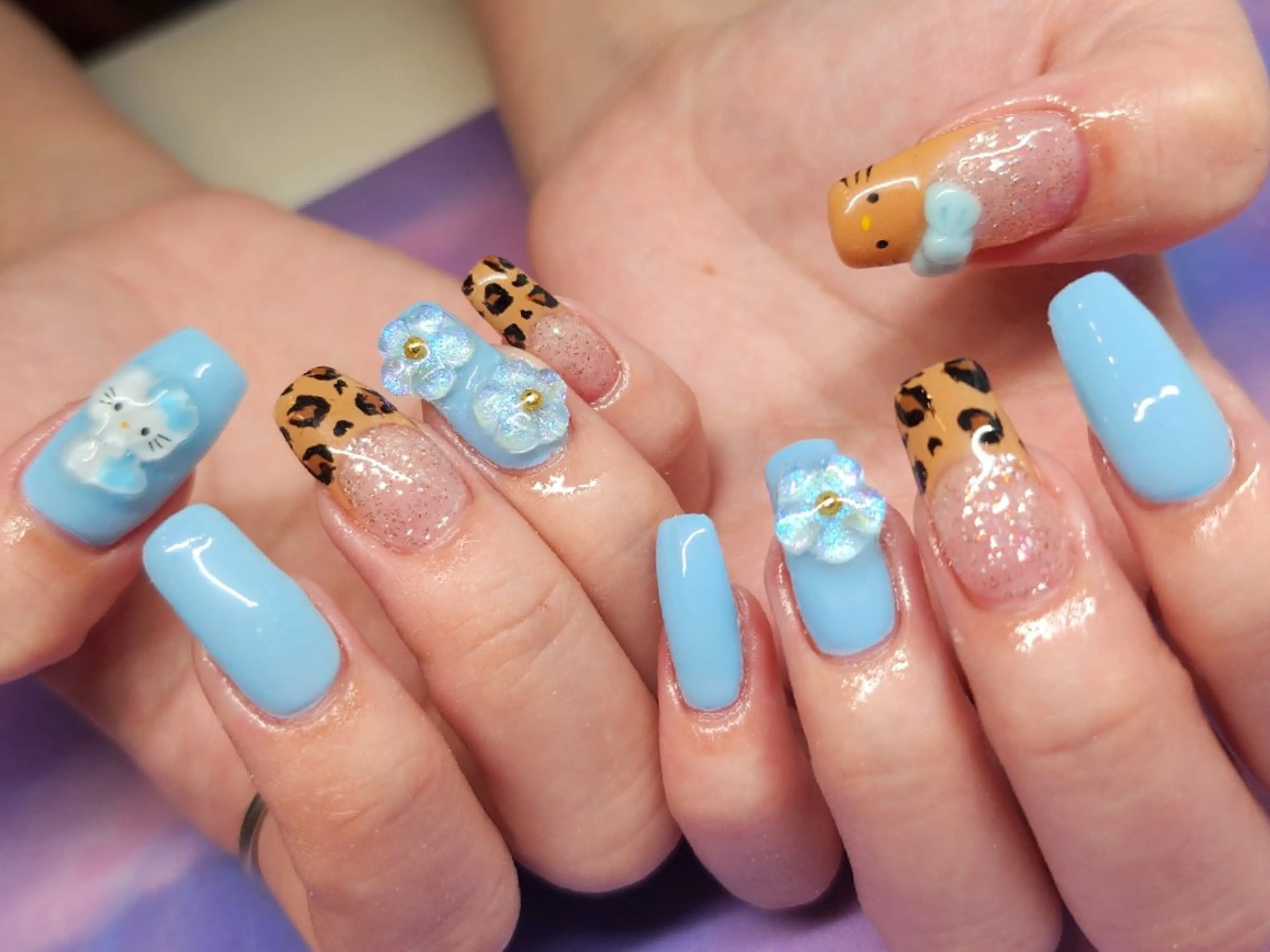 ネイル 💜bora .のネイルデザイン