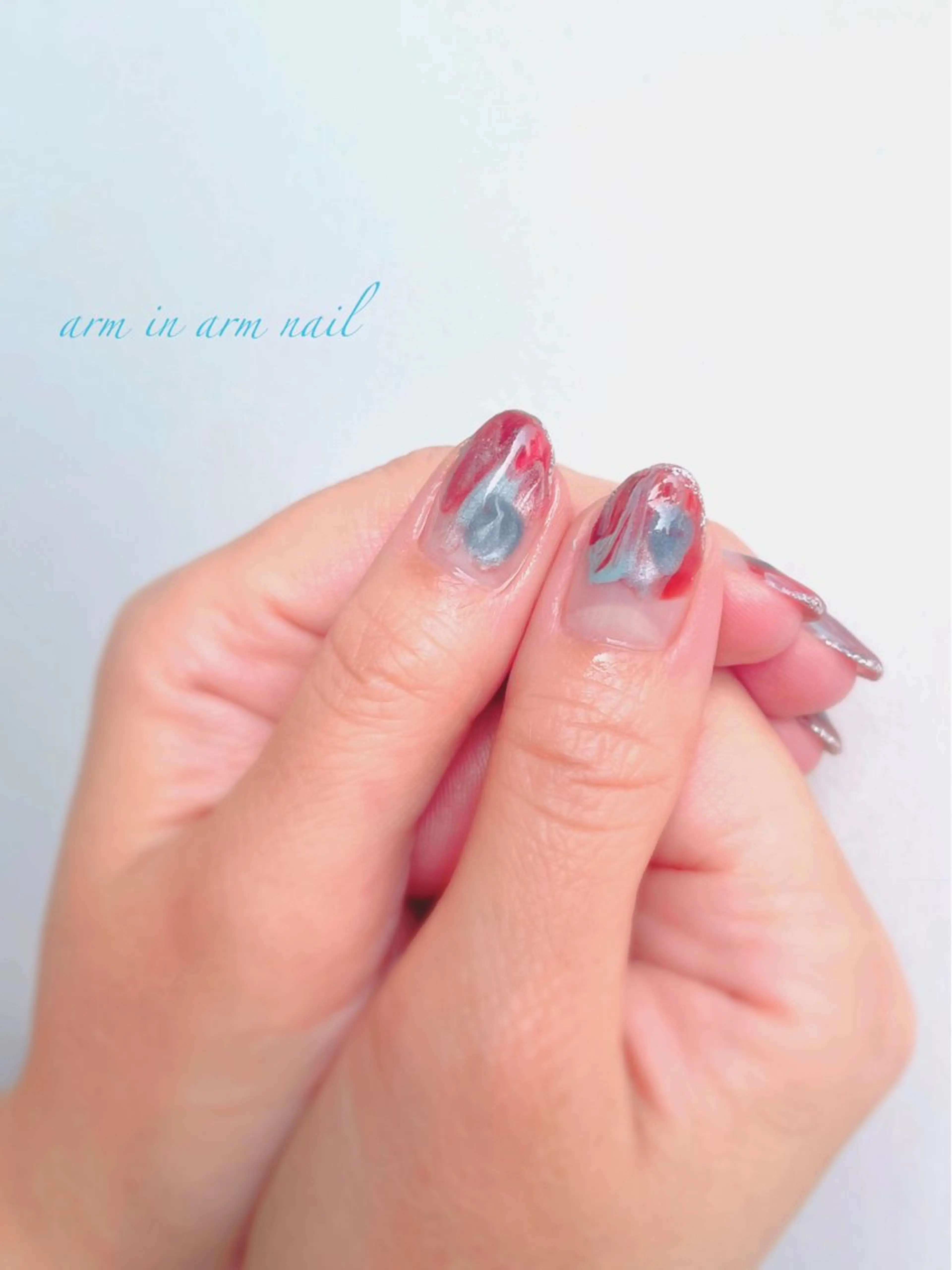 ネイル arm in arm ︎✿Yamamotoのマツエク・マツパデザイン