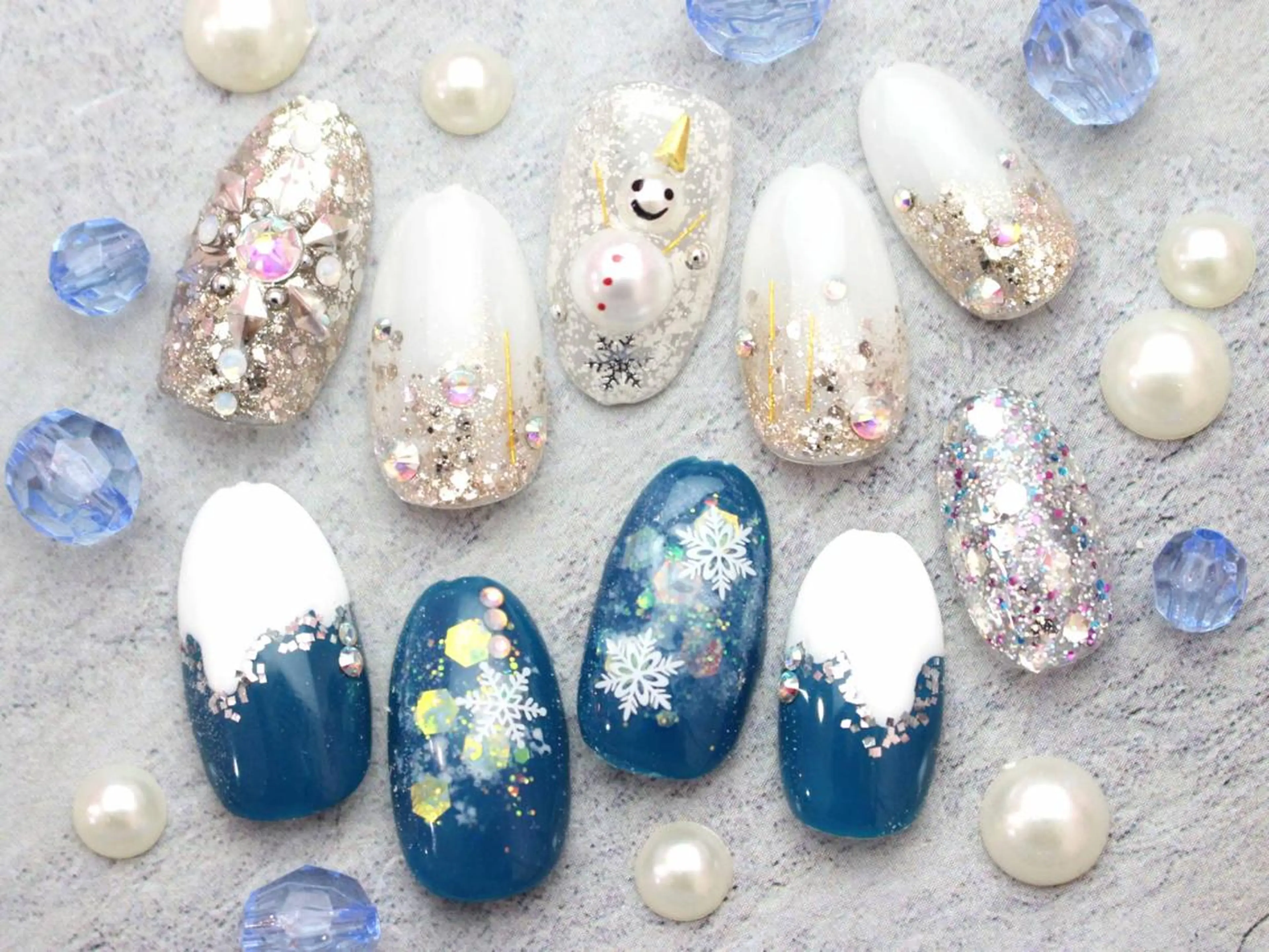 ネイル 長さだし専門店 M2　rikaのネイルデザイン