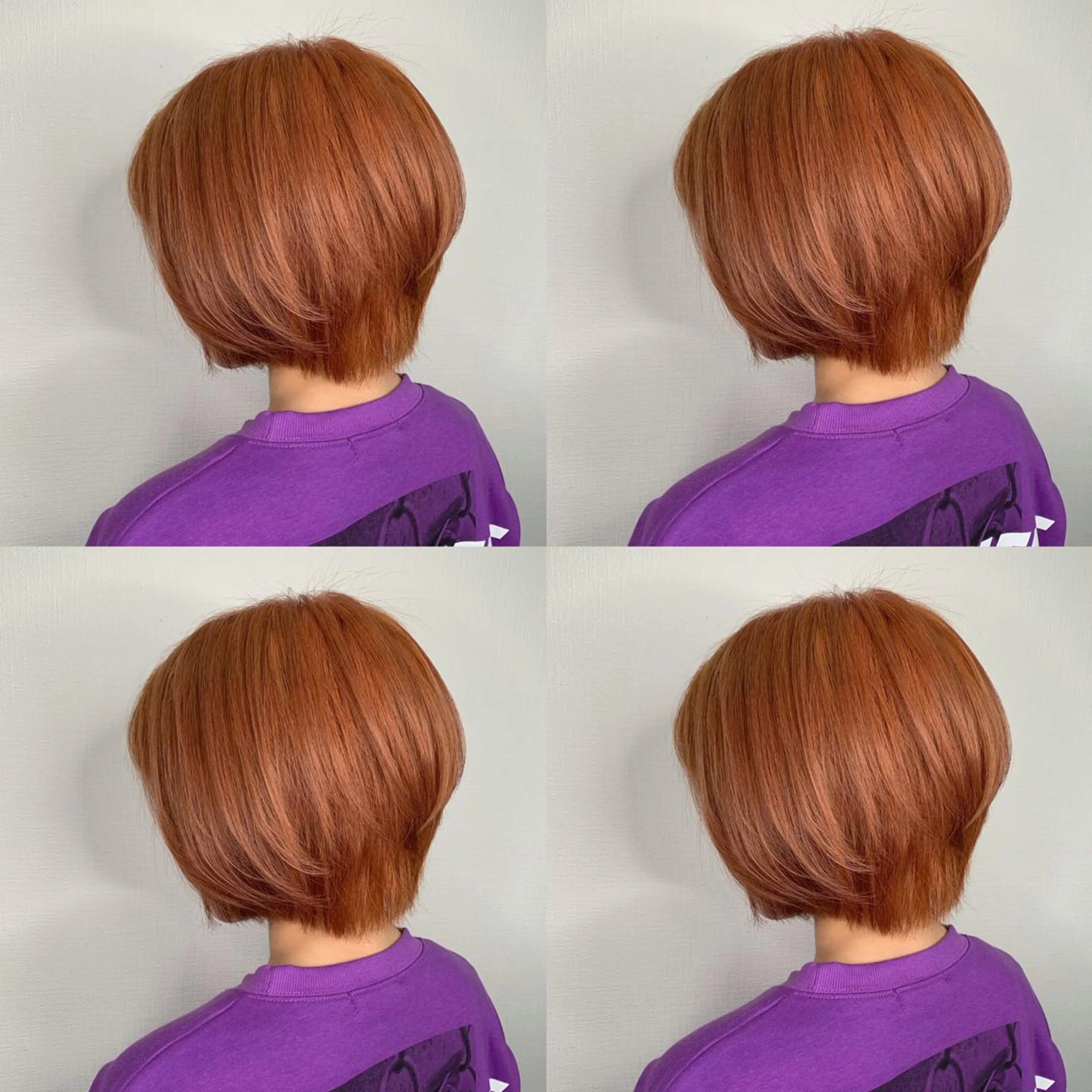 ショート ヘアカラー 袴田 伊代のヘアスタイル