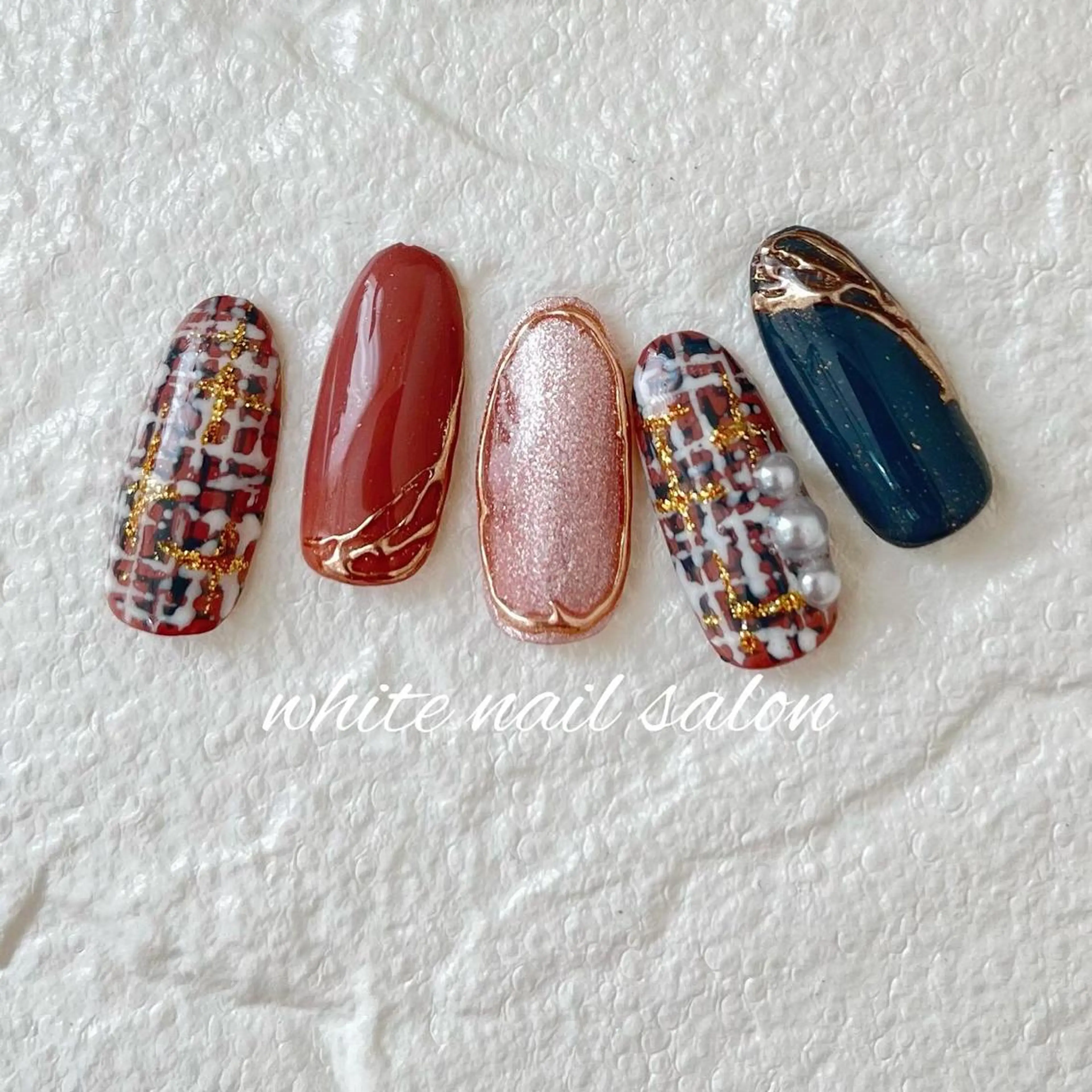 ネイル フットネイル ジェルネイル ハードジェル ラメ(グリッター) 持ち込み ハンドネイル white nail salonのネイルデザイン