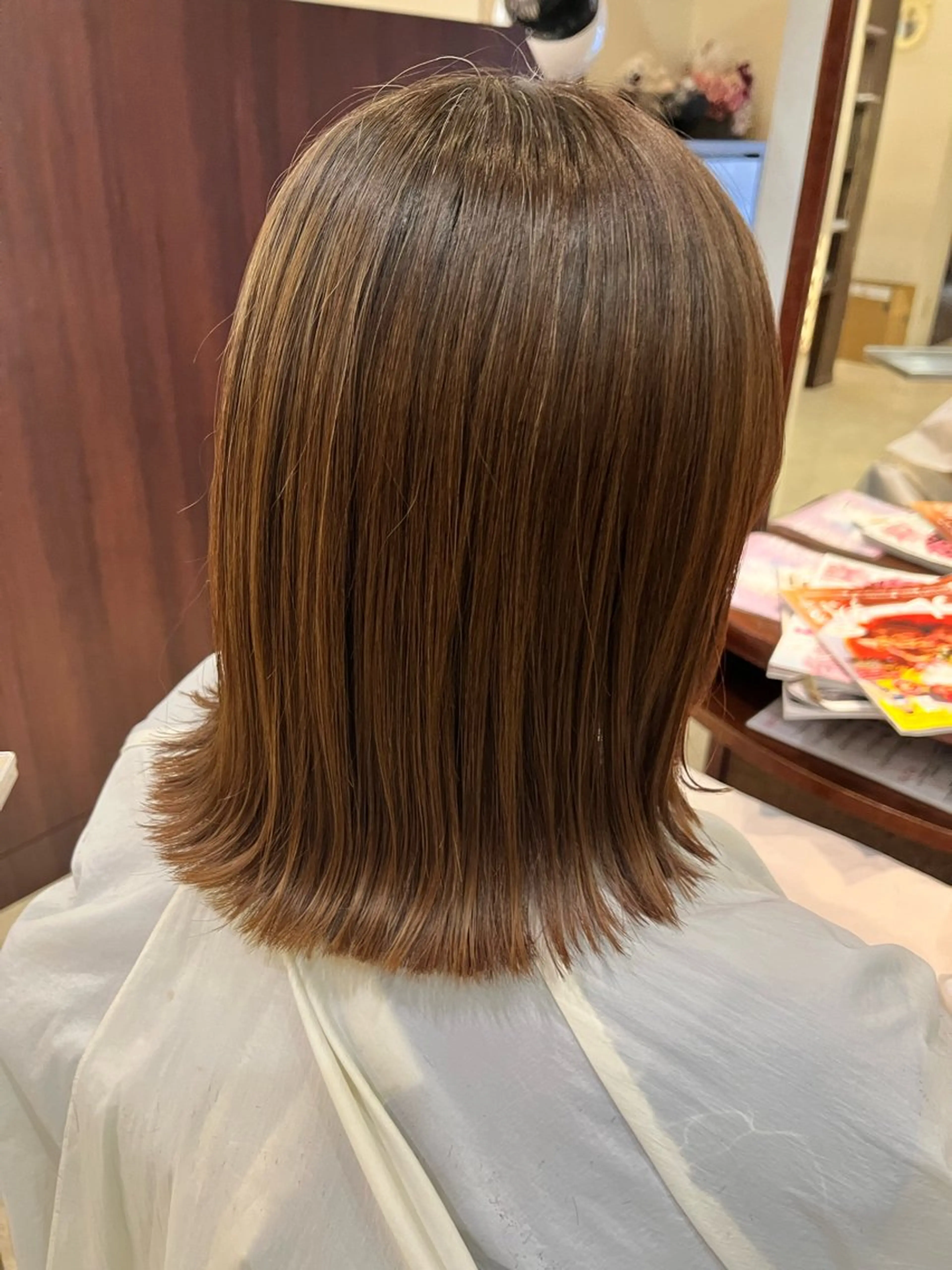 ミディアム BENI鈎取 kanakoのヘアスタイル