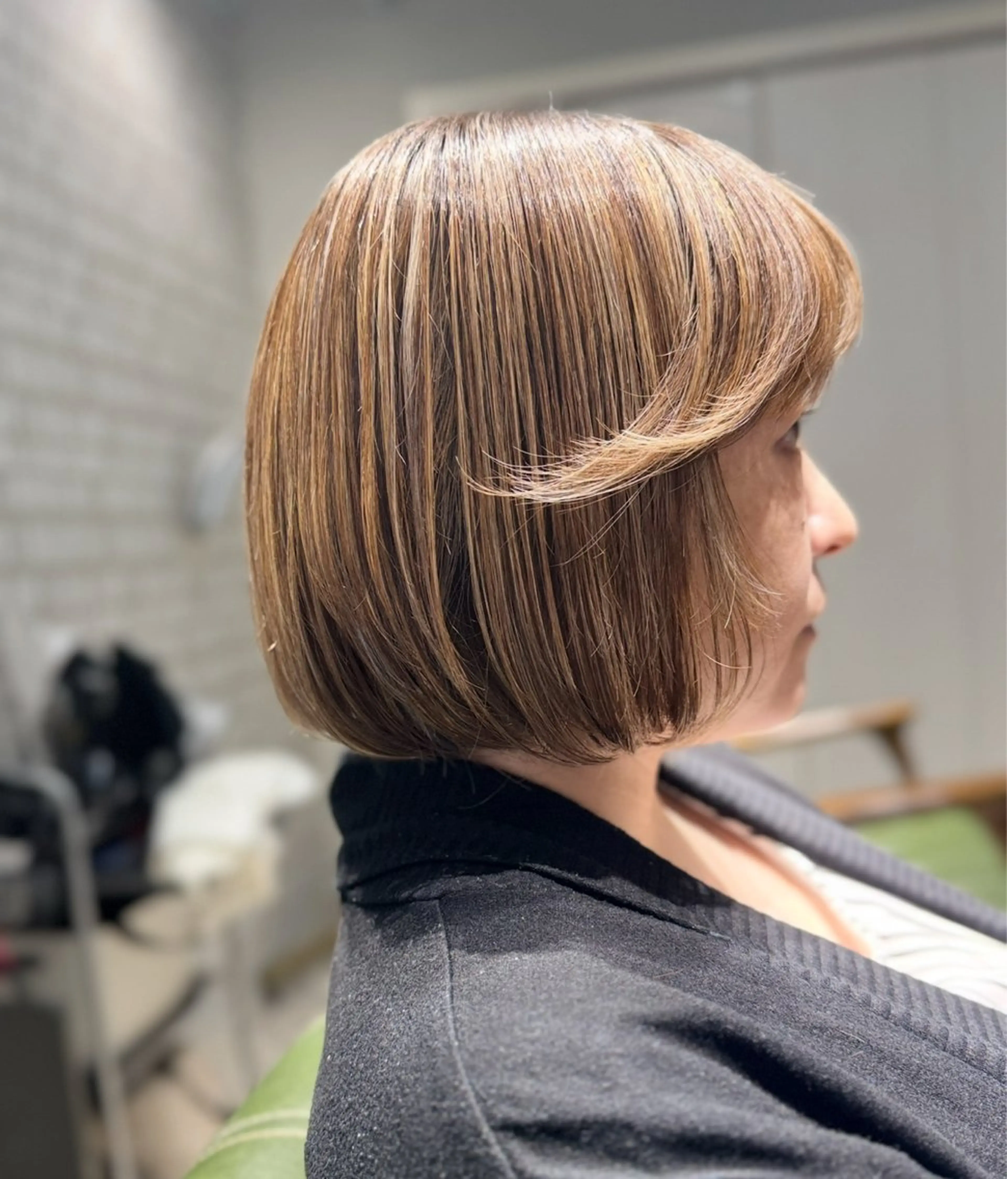 ショート ボブ カット RUMI CLAIR(リノカヒリ美容室内)所属・すがわら るみ　橋本のヘアスタイル